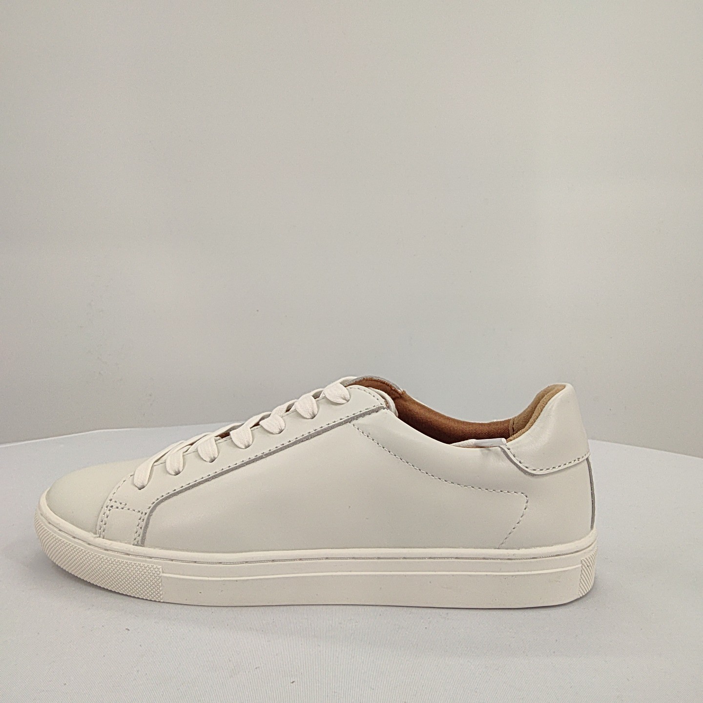 Quince Women 100% Leather Everyday Sneaker White Shoes 8