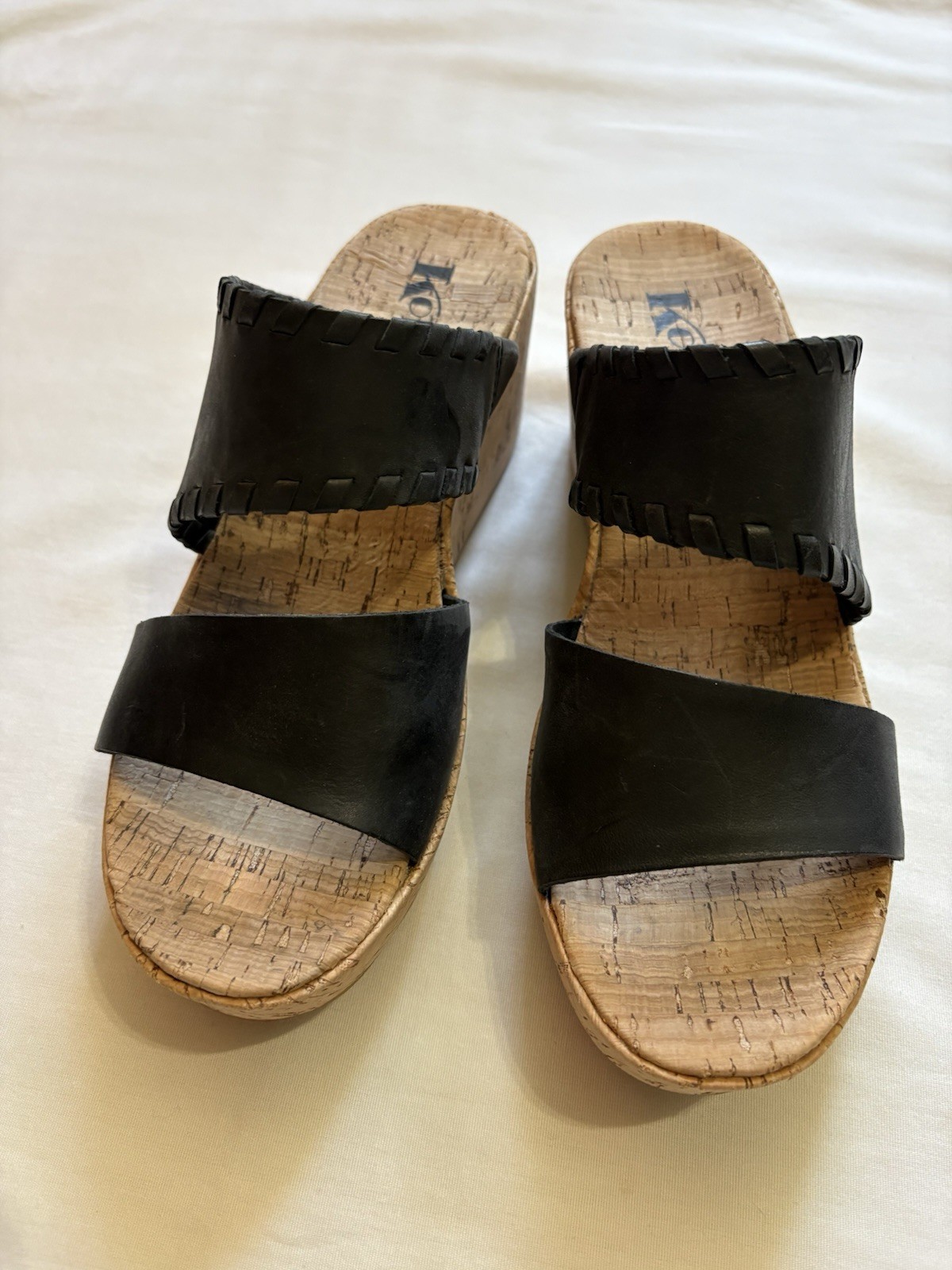 2 Pairs Kork Ease Sandals Size 8, Each Worn Once