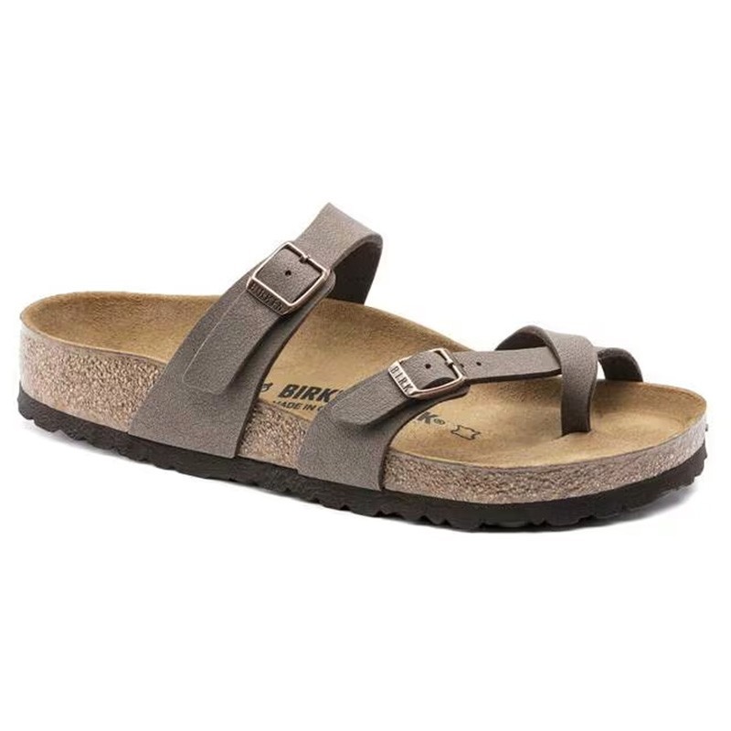 Birkenstock Mayari Birkibuc Mocha Toe Loop Women’s Thong Sandals Select Size