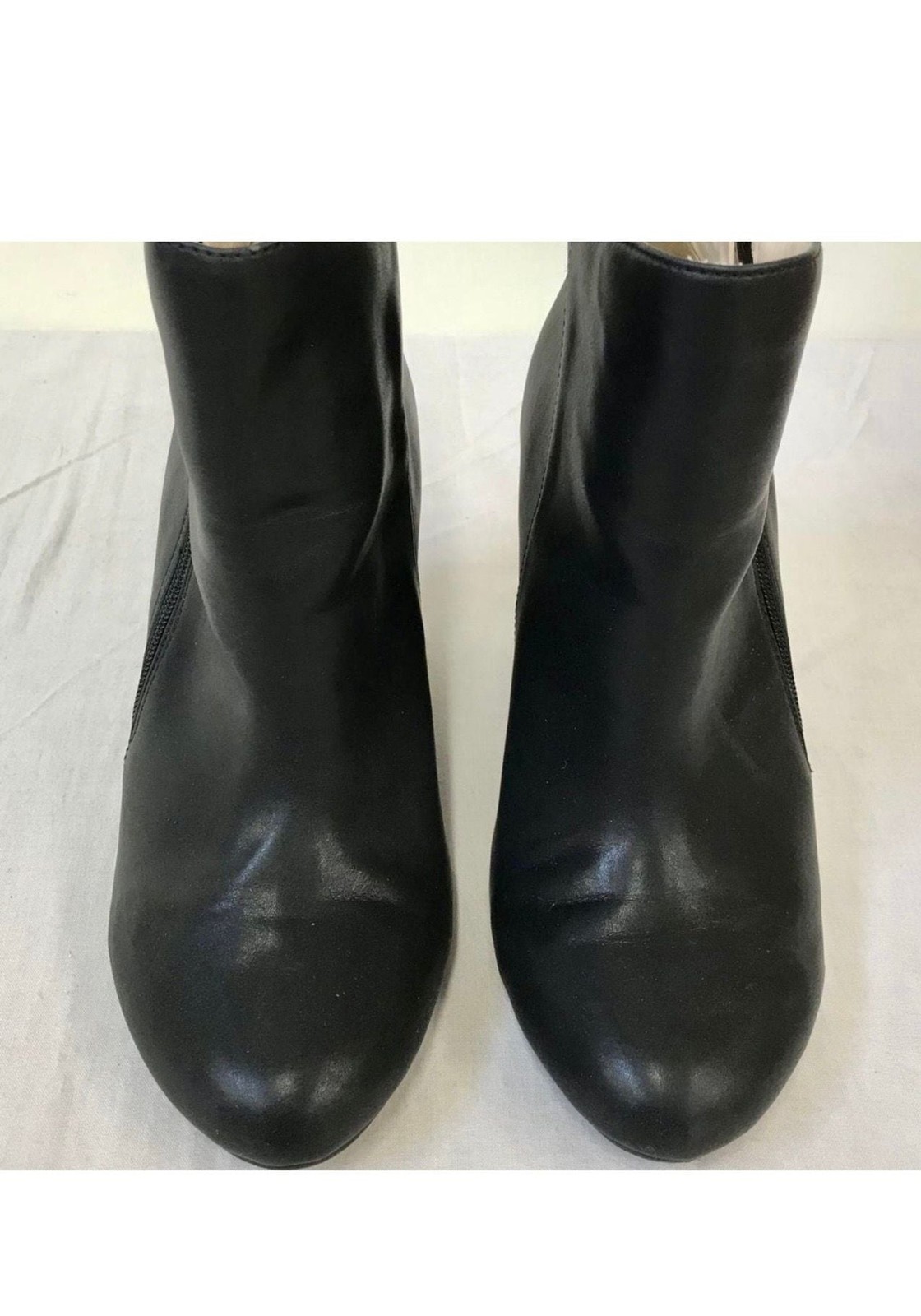 Torrid Black Side Zip Wedge Ankle Booties