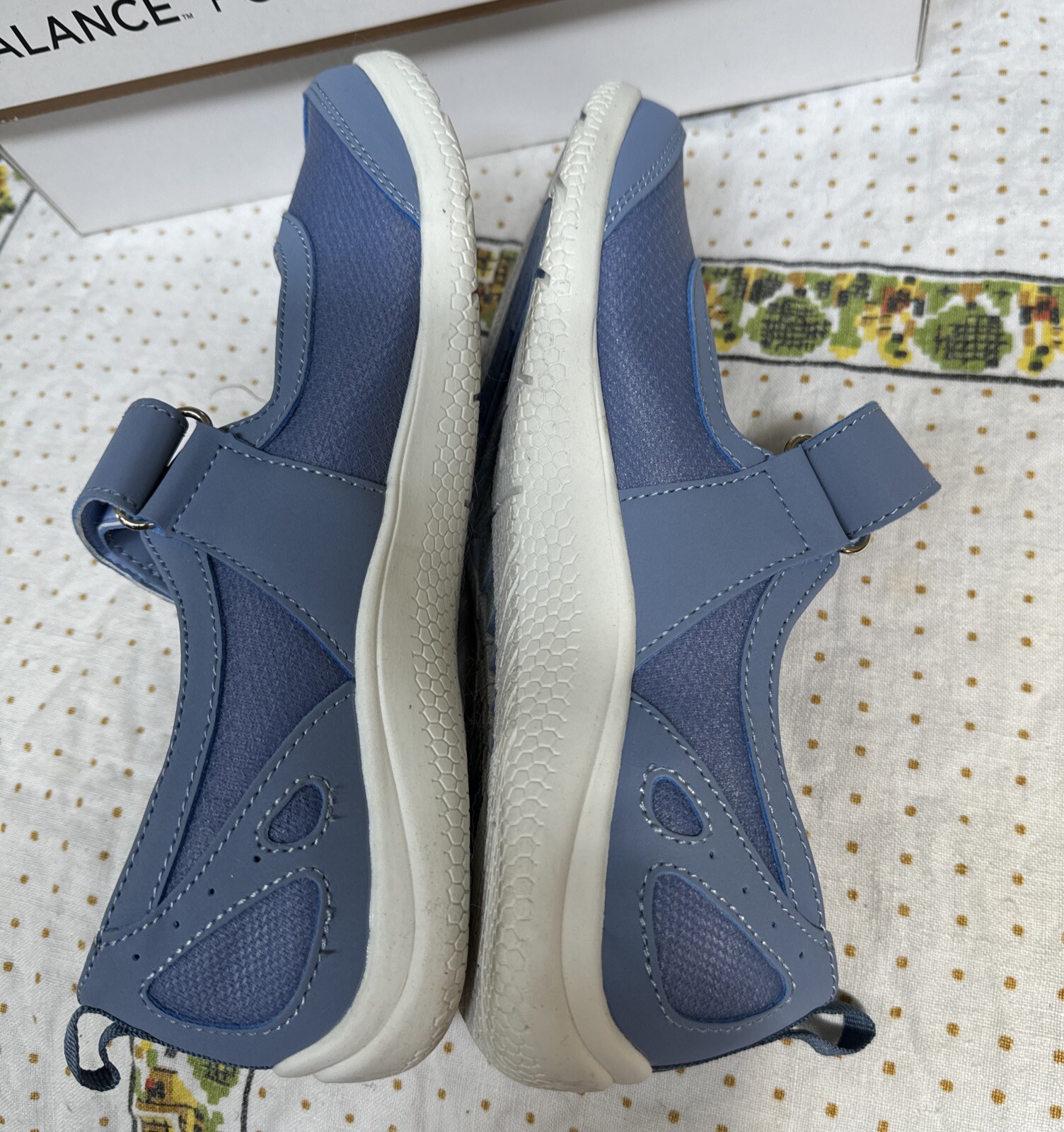 Copper Fit Womens Mary Jane Strap Blue Shoes Size 7 Medium (B,M) New W/Box