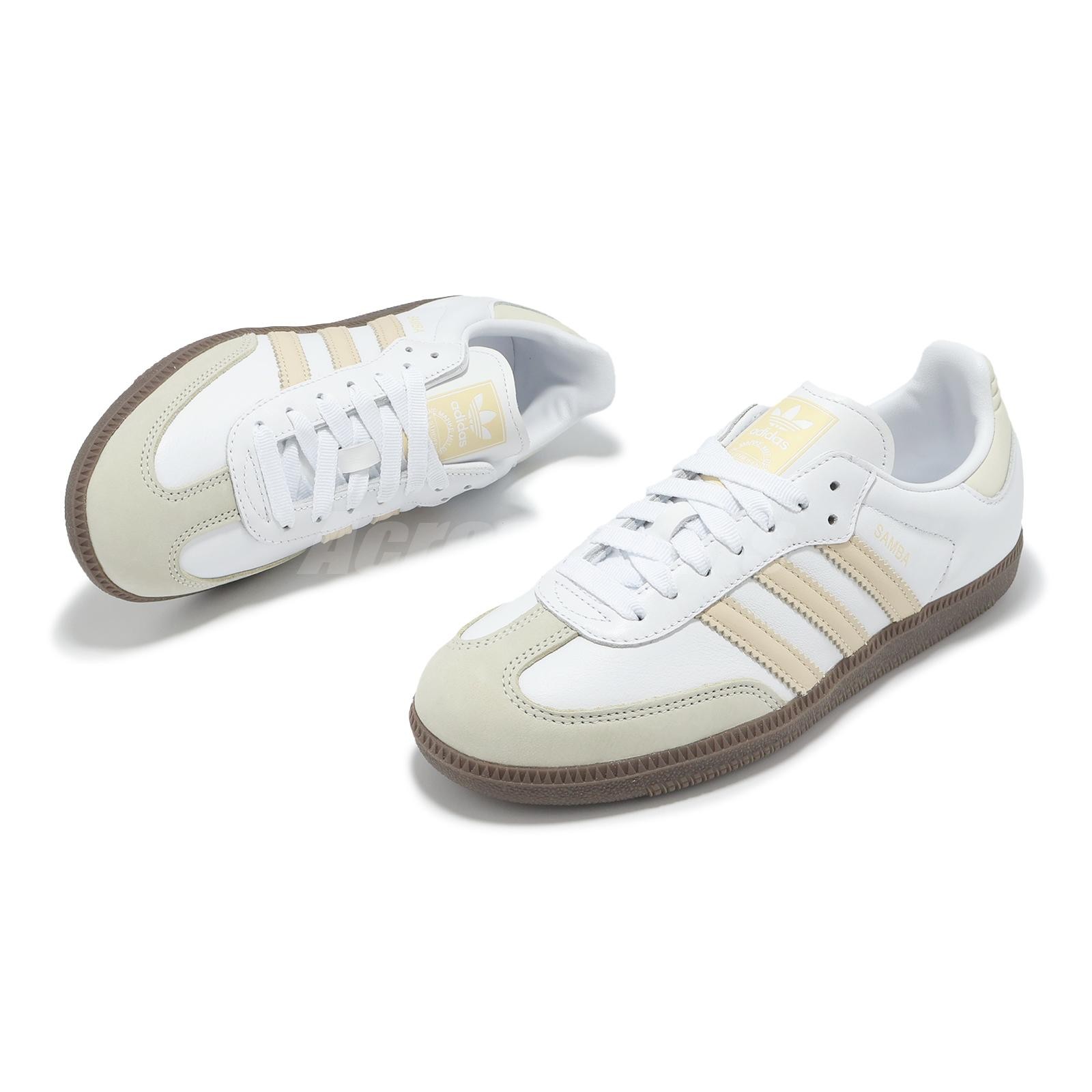 adidas Originals Samba OG W White Sand Strata Women Lifestyle Casual Shoe JH7300