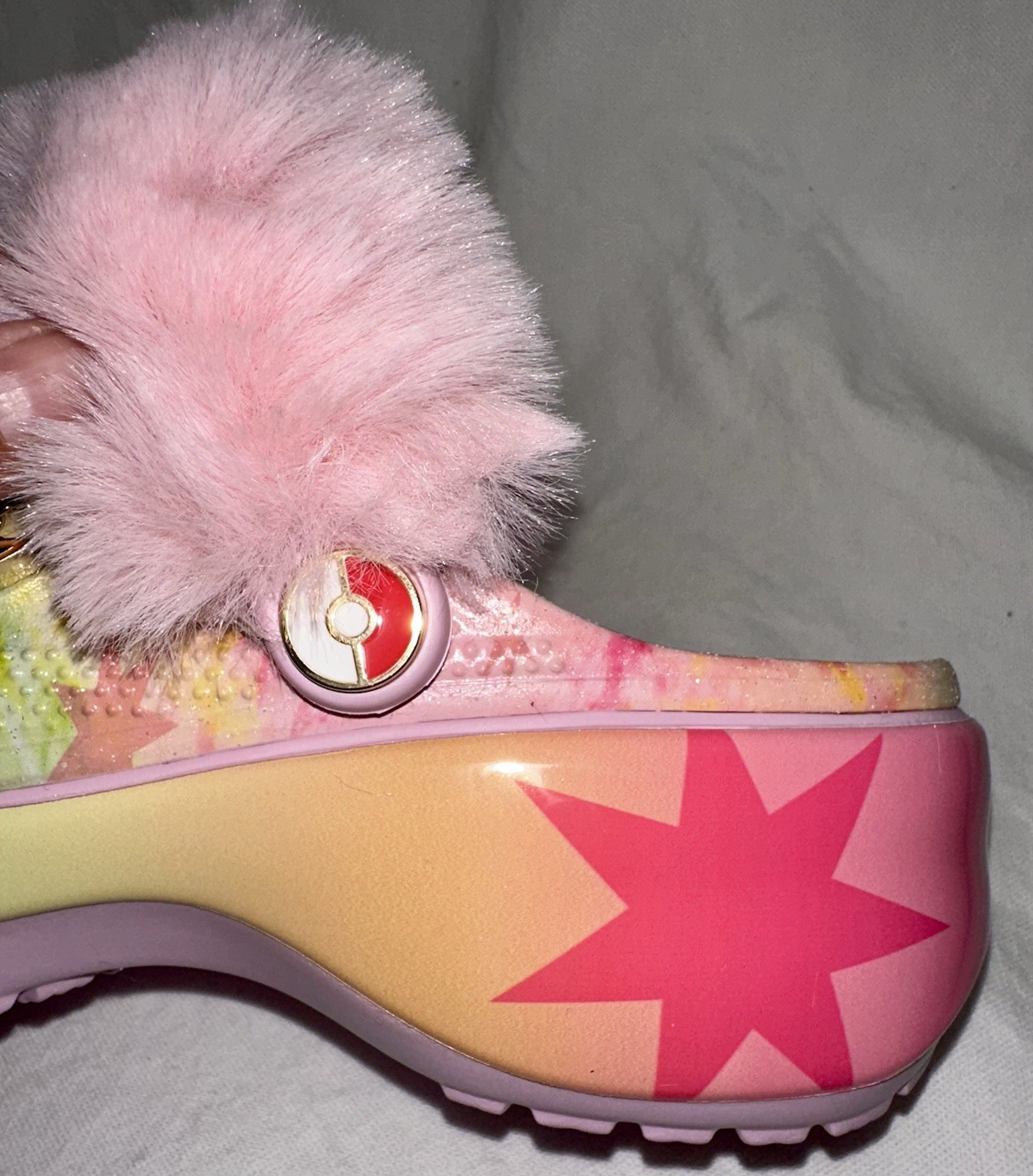 Pokémon x Crocs Classic Platform Clog EEVEE Prismatic Evolutions SZ W6