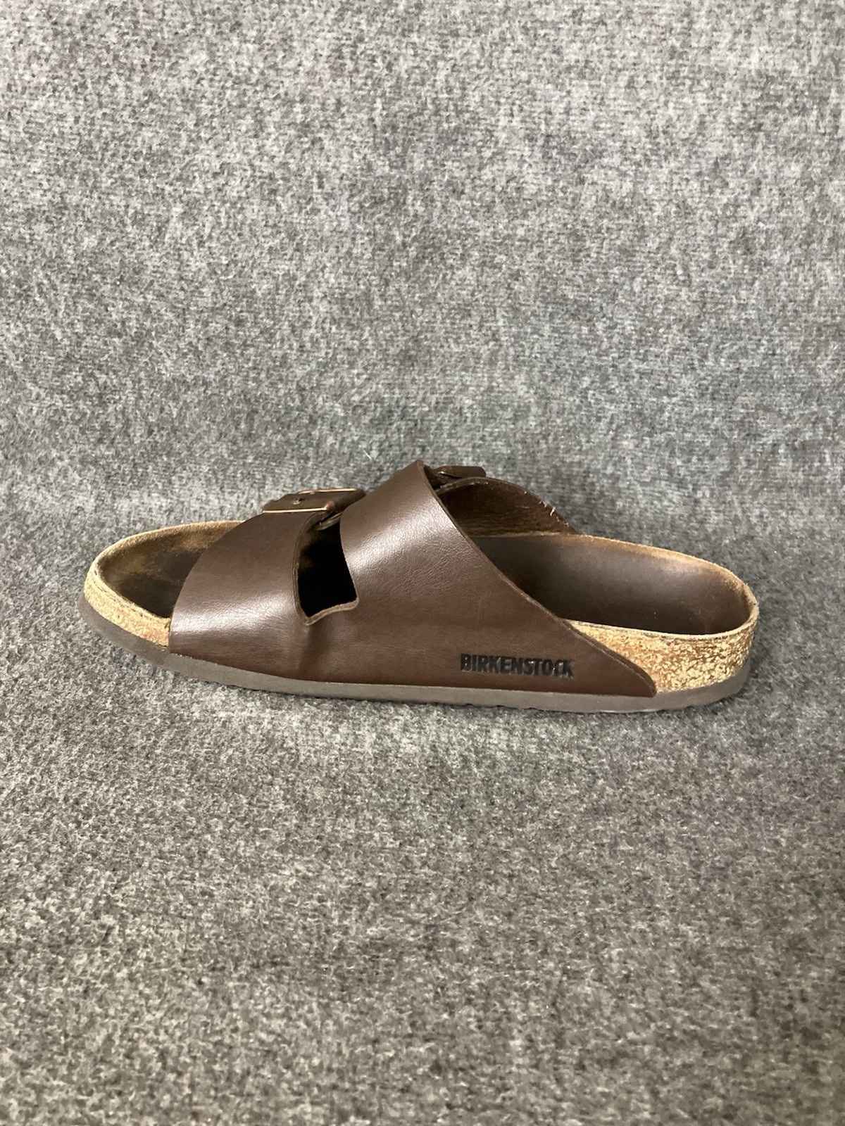 Birkenstock Arizona Sandals Women 7 – 7.5 EU 38 NARROW Brown Birko Flor