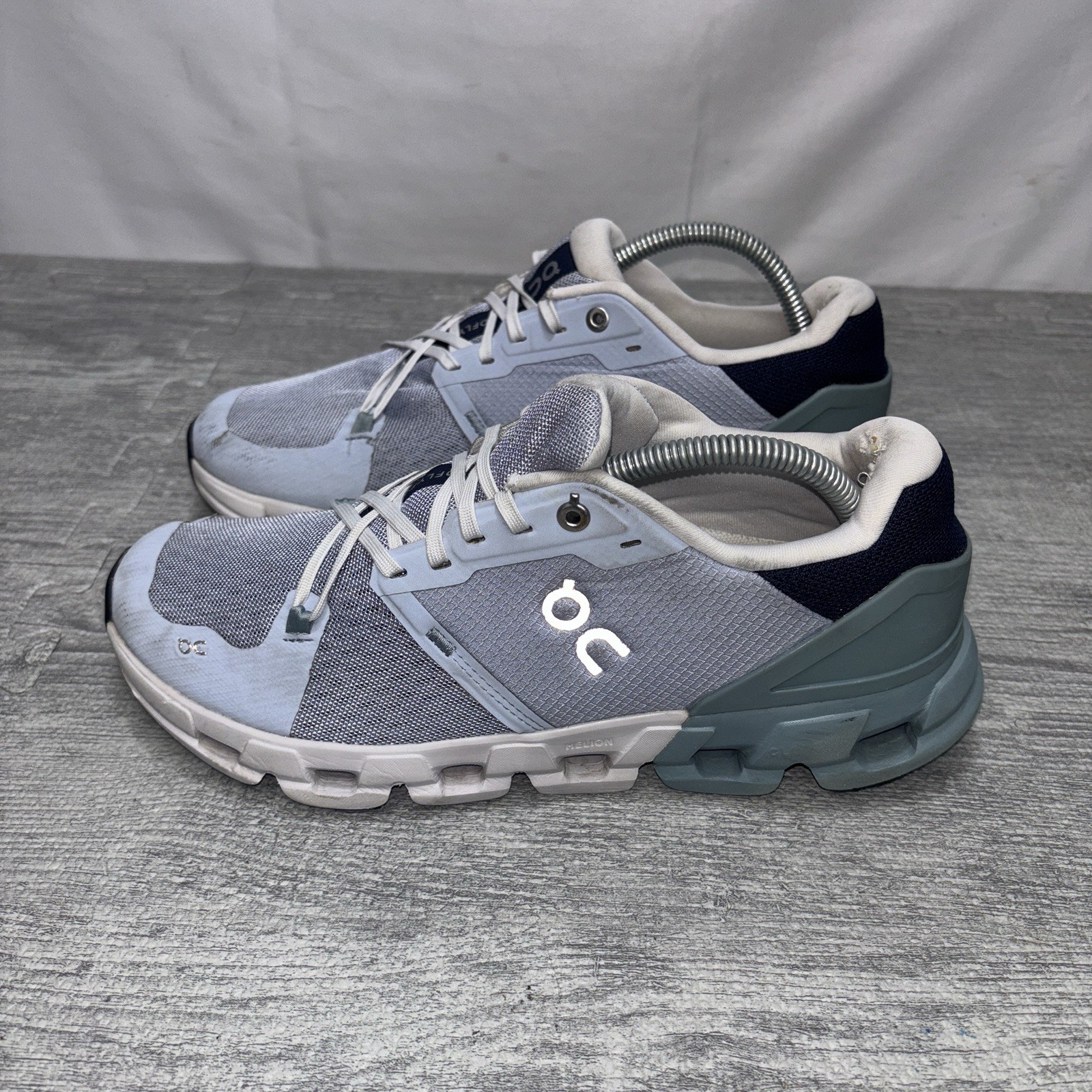 On Cloud Cloudflyer 4 Womens Running Shoes Sneakers Size 10 Blue Gray