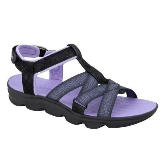Jsport by Jambu Kaia Ladies’ Strap Sandal Black Size 8 New in Box!