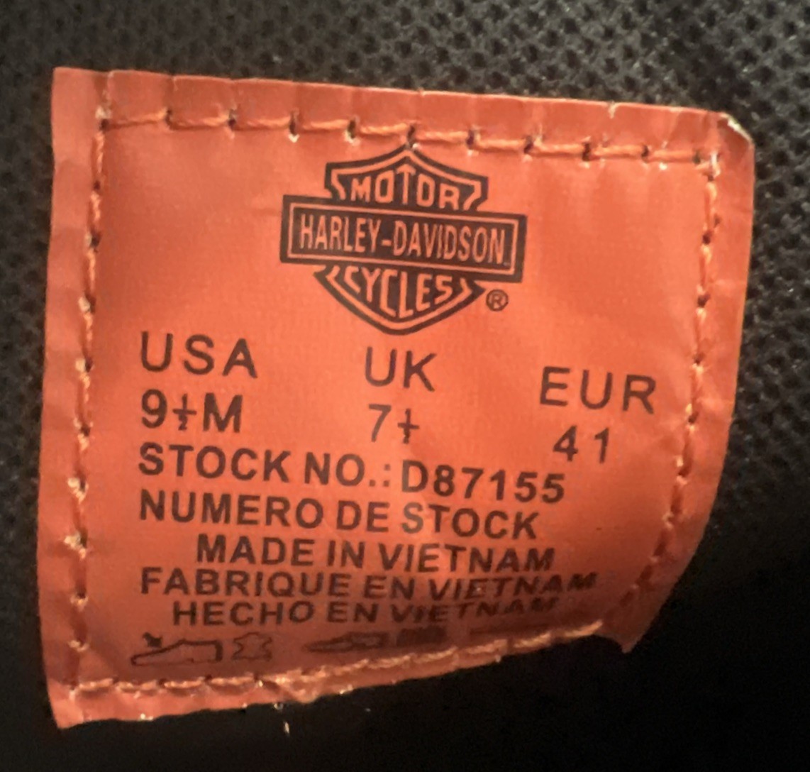 Harley-Davidson Kirtland 14-Inch Leather Motorcycle Biker Boots Women’s 9.5 READ