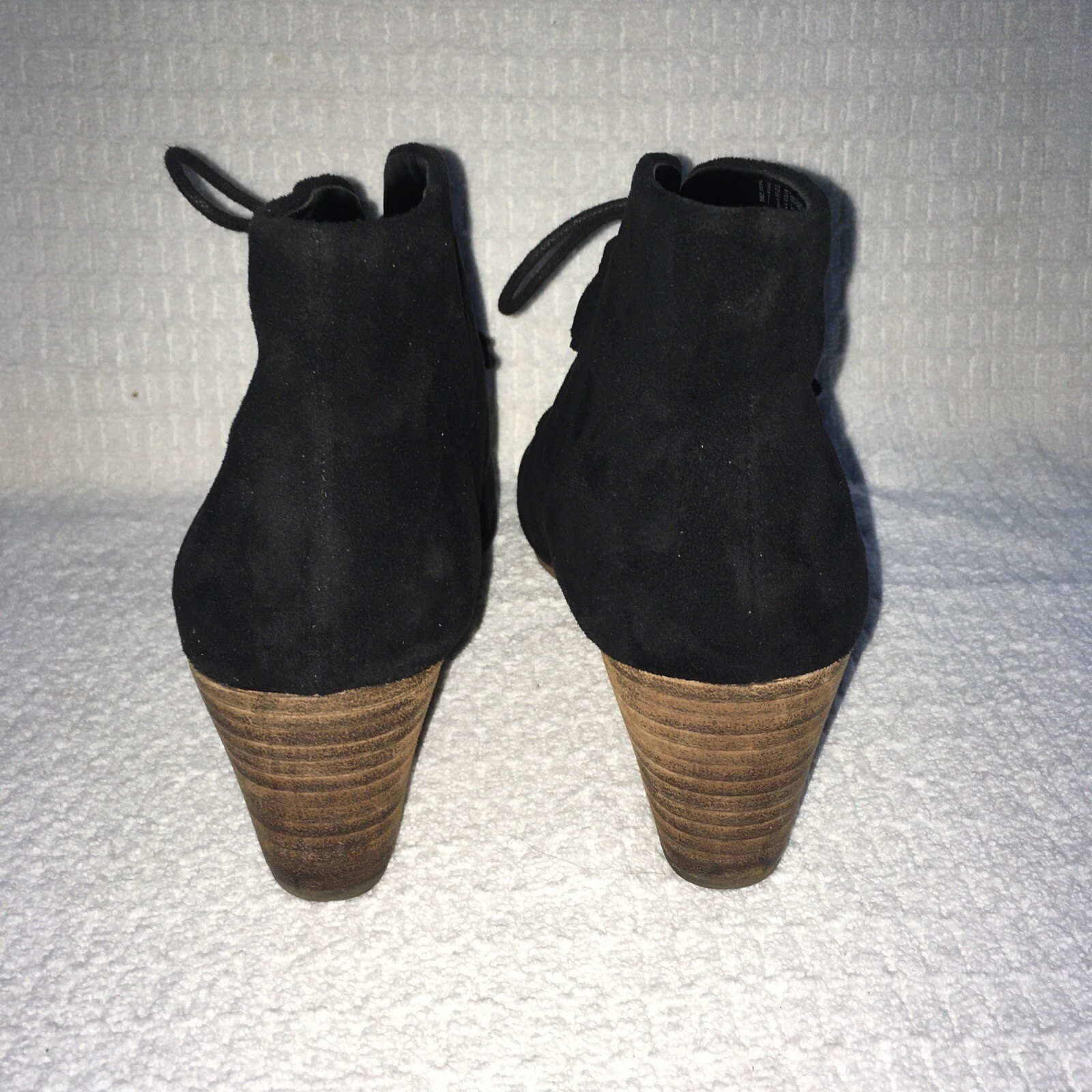 Dr Scholls Womens Dakota Boot Black Suede Size 9 M
