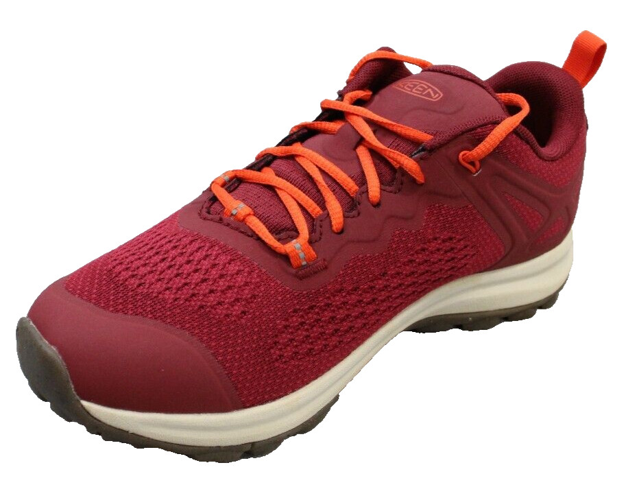 KEEN Sneakers Womens Size 7 Red Terradora II Vent Hiking Shoes Trail Running NIB