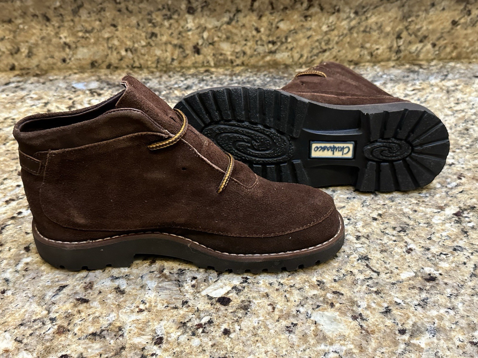 CHUBASCO Mexico Tobacco Color Suede Leather Boot Mens 6 Womens 8 NEW