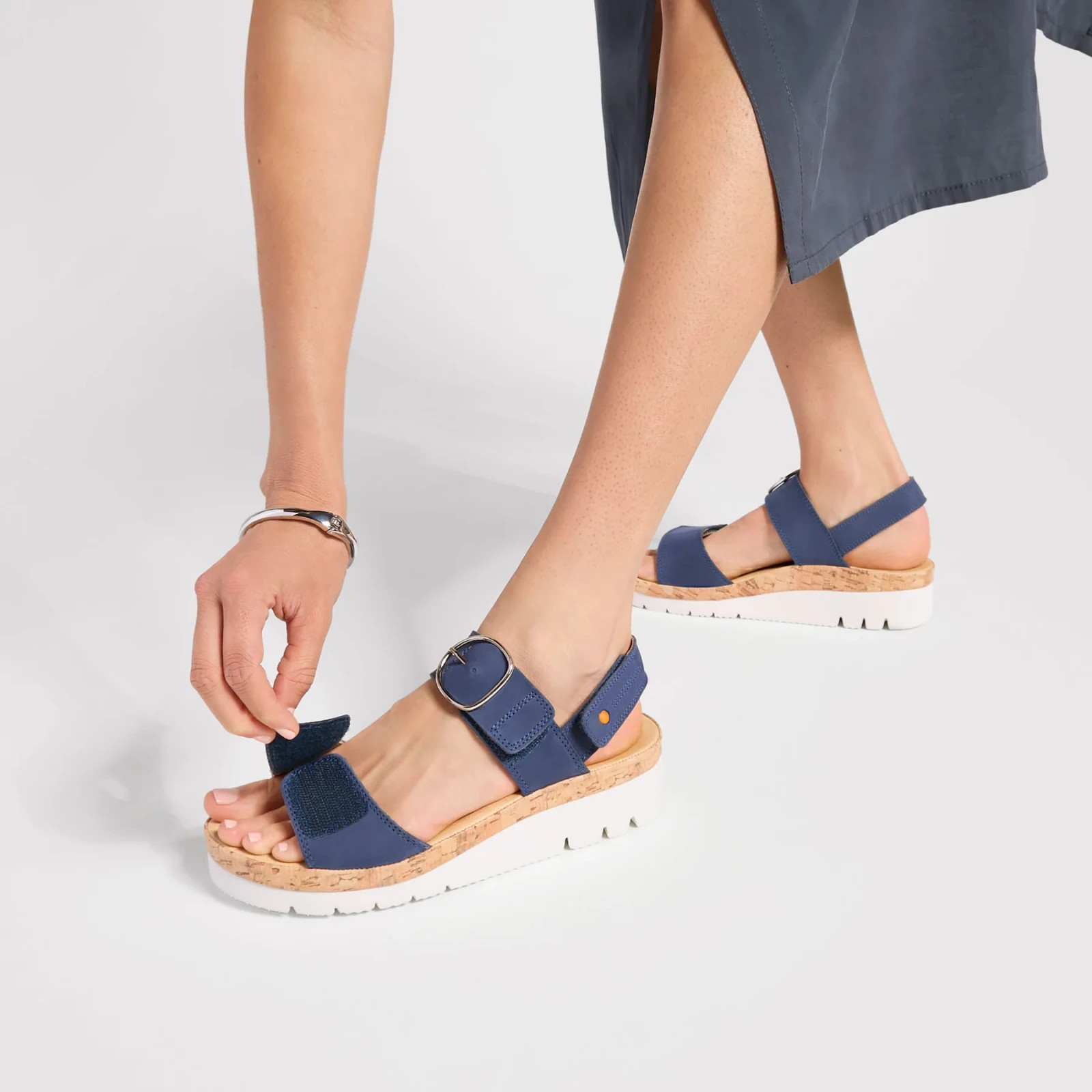 New Samuel Hubbard Women’s Portola Two Strap Sandal Multiple Colors and Sizes