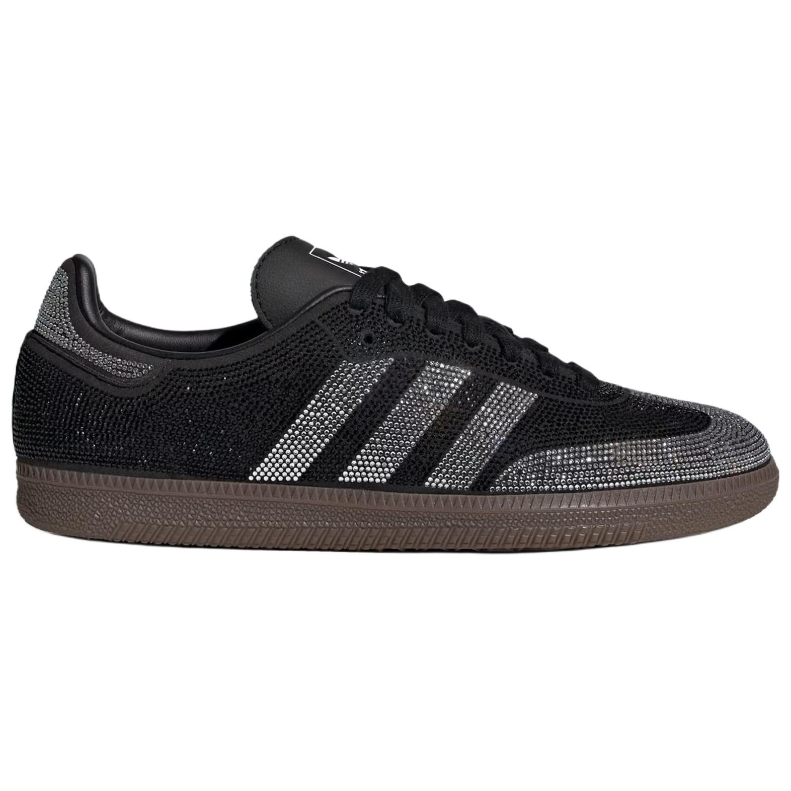 Samba Wmns Adidas Originals Og ‘Black Silver Rhinestones’ Women’s – IH9052