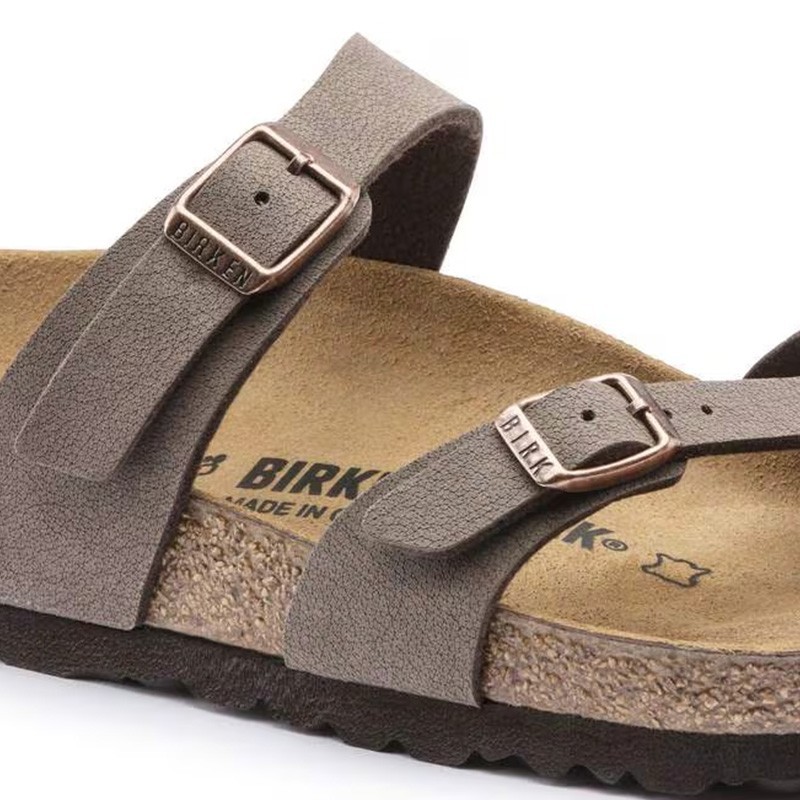 Birkenstock Mayari Birkibuc Mocha Toe Loop Women’s Thong Sandals Select Size