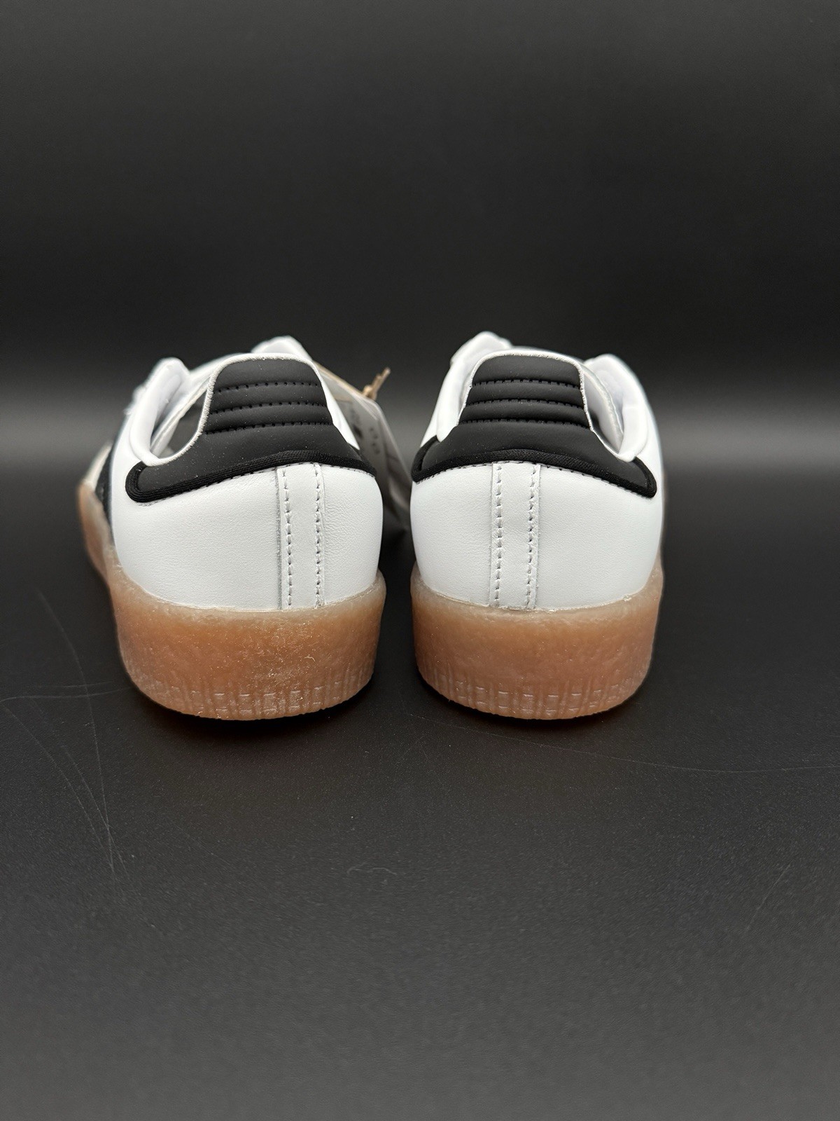 Adidas Originals Sambae Cloud White Metallic Gold Women’s Shoes JI1349 (B)