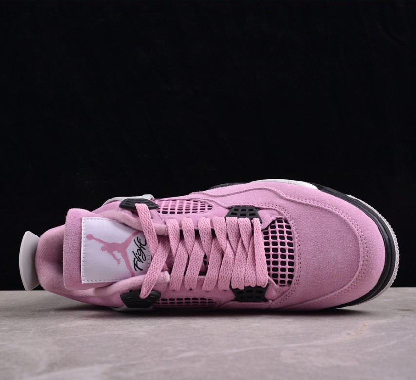 US Size 3-12 Jordan 4 «Orchid» Mid Top Retro Women’s and Men’s Basketball Shoes