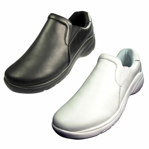 NATURAL UNIFORMS SLIP-ON LEATHER NURSING SHOE – 9112