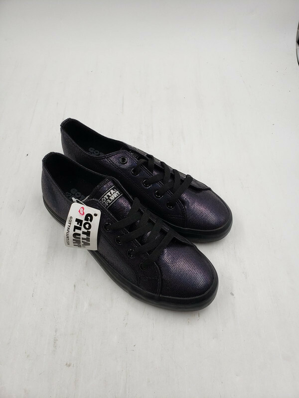 GOTTA FLURT ATOM LOW SZ 8 WMNS US / EU 39 BLACK SNEAKER