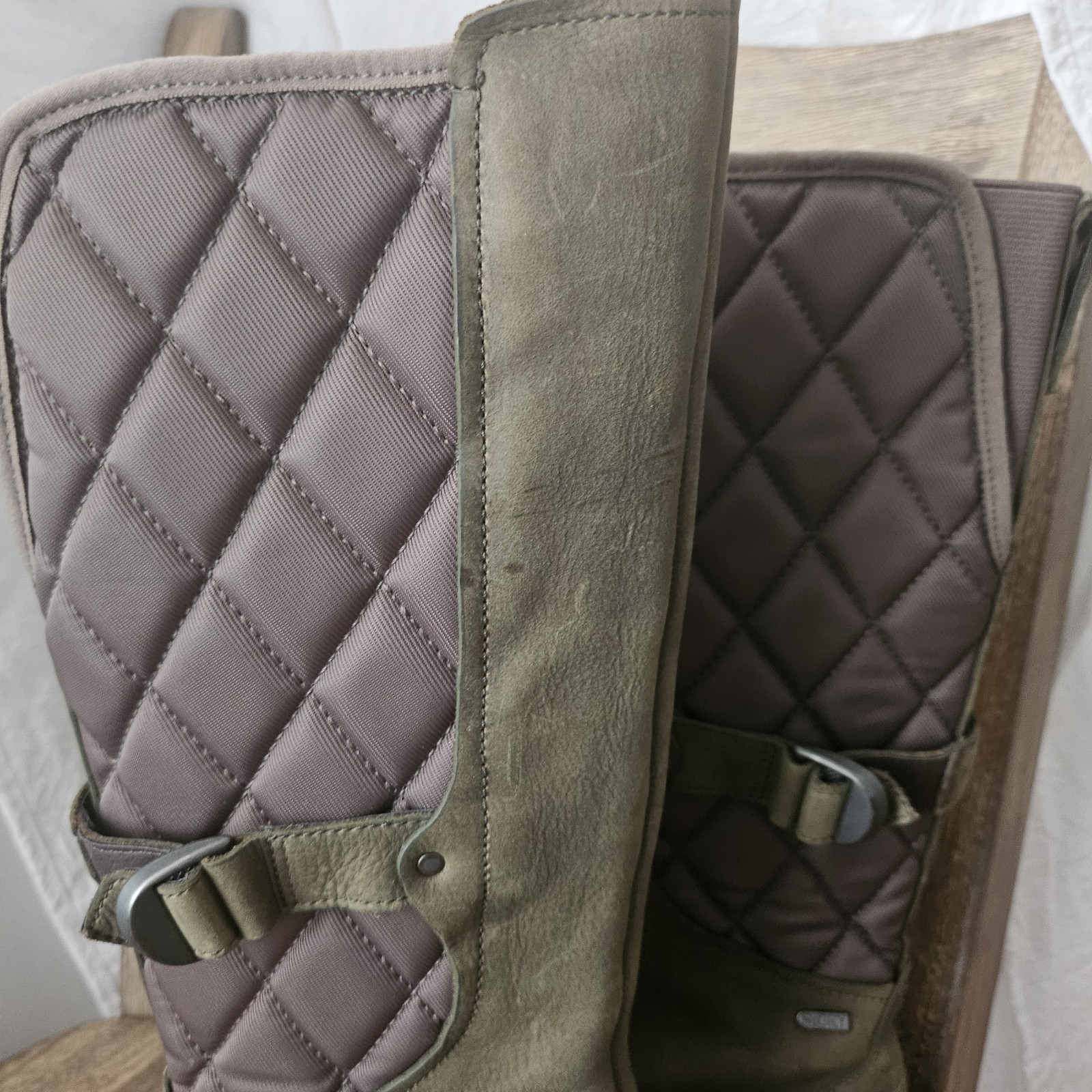 Merrell Tall Boots Women US6 UK3.5 EU36 Dusty Olive Performance Footwear Winter