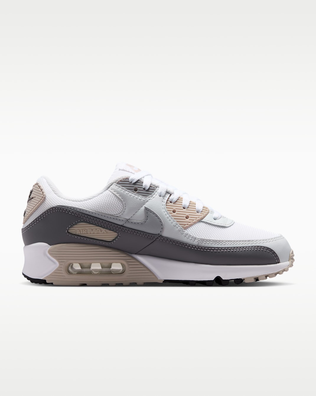 NIKE Women’s Air Max 90 IM4613-201 Cream 2 Pencil Point Off White Wolf Grey