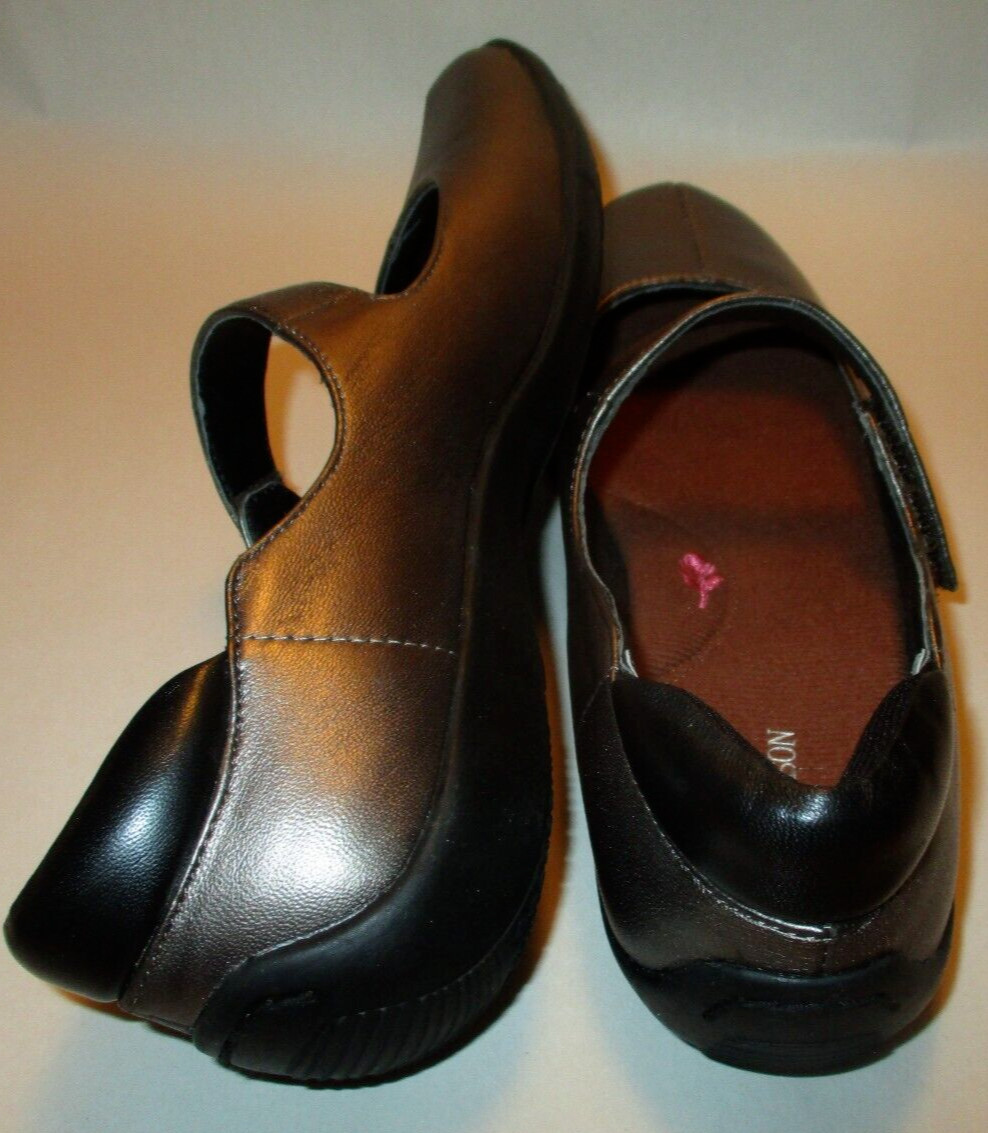 New Ros Hommerson Carissa Womens 6.5N Leather Cushioned Mary Jane Comfort Shoes