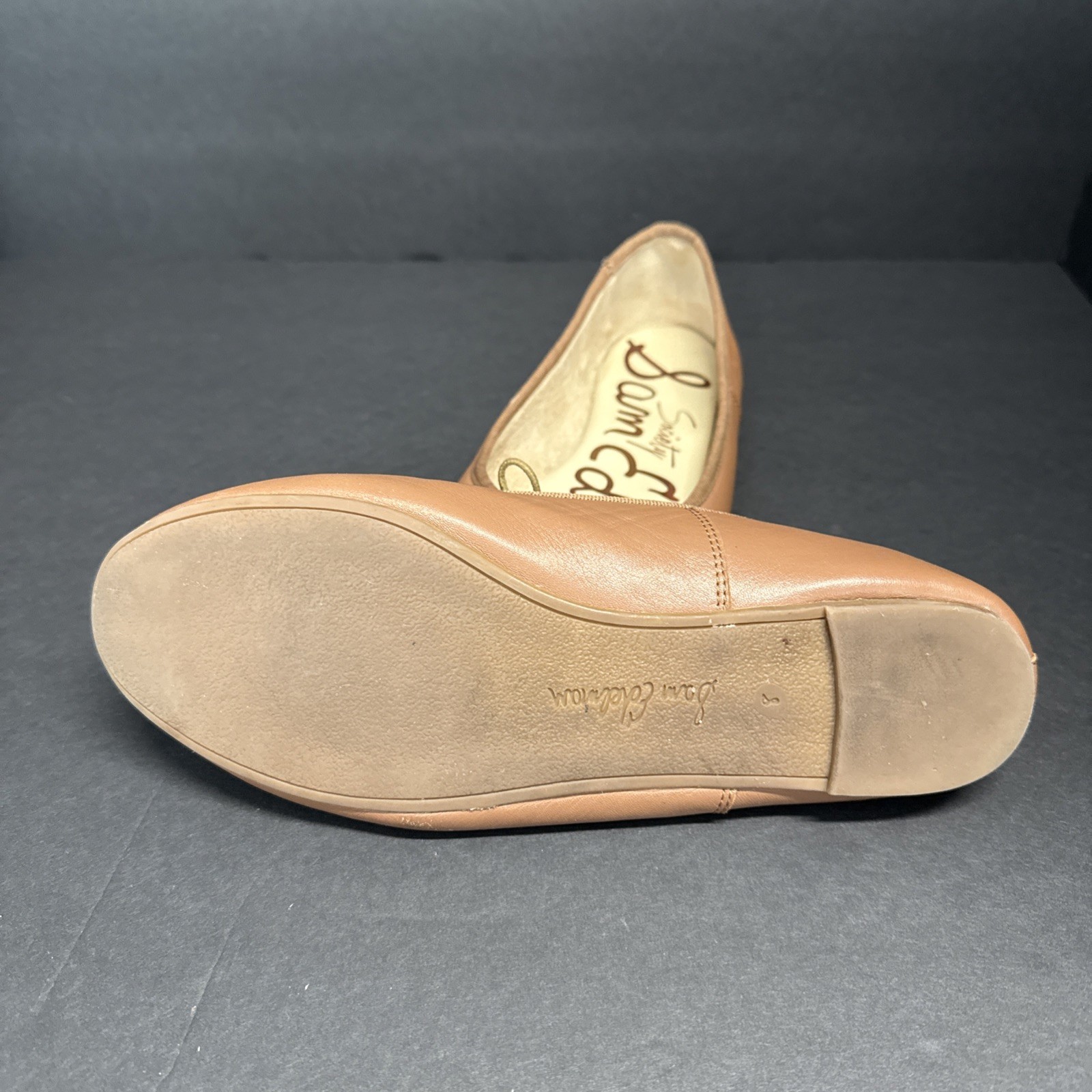 Sam Edelman Felicia Ballet Flat in Saddle Leather Size 8M