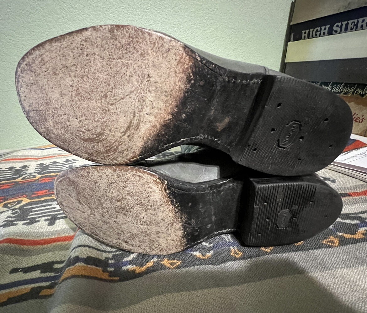 90’s Nocona Ropers Grey Women’s Cowboy Boots 6.5 C