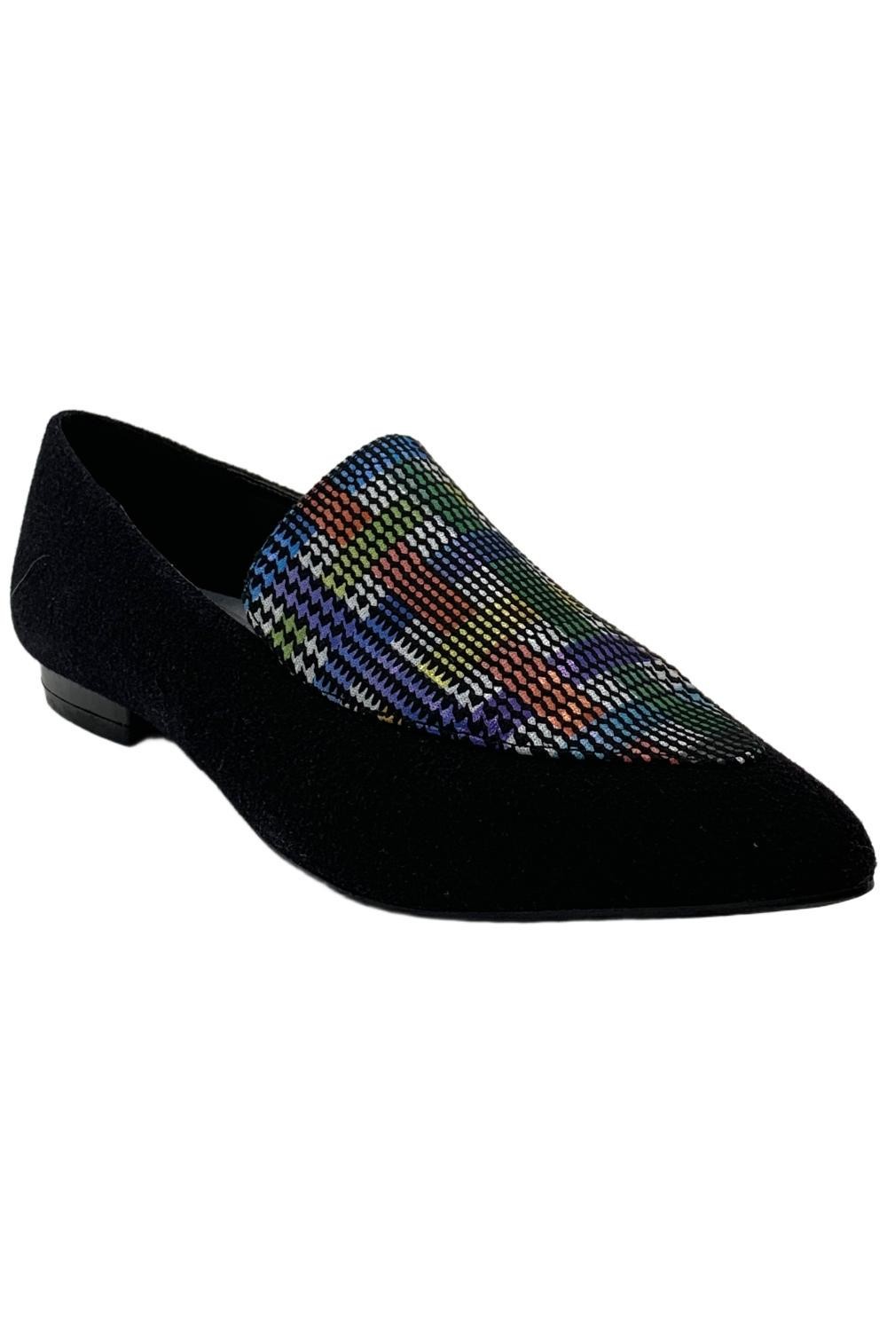 Bellini Women’s Ferris Slip On Flats Black/Blue/Purple/Yellow