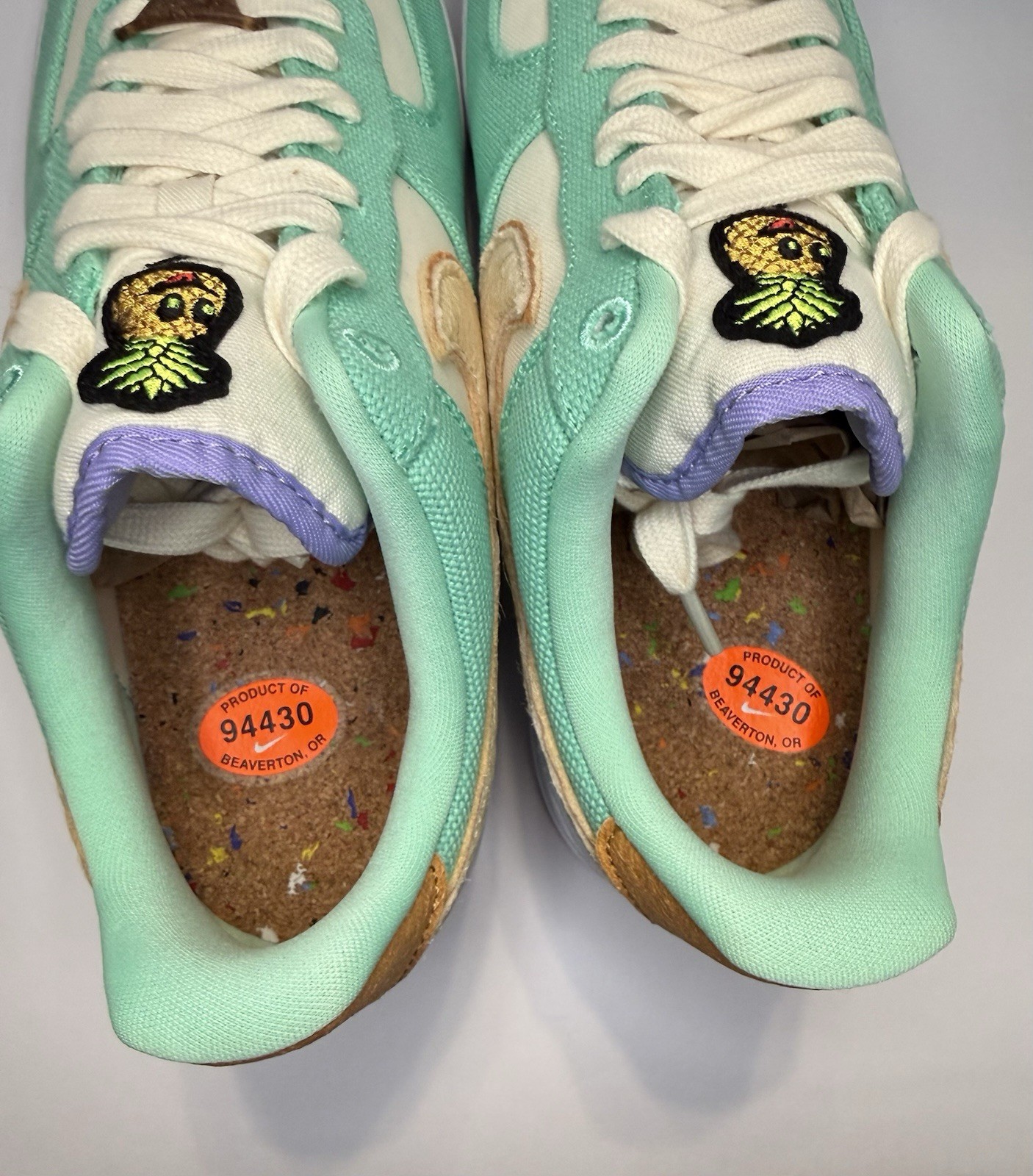 Nike Air Force 1 ’07 LX Happy Pineapple Green Glow Coconut Milk CZ0268-300