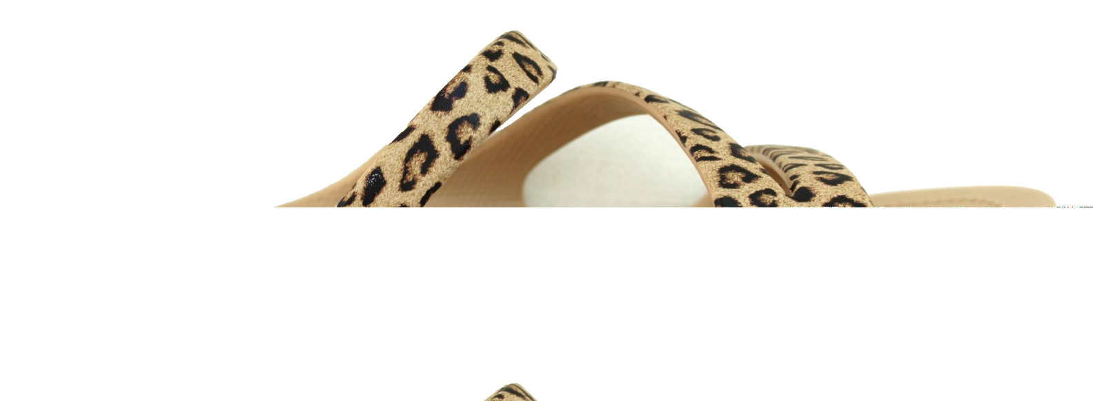 New CROCS Women’s Size 6 Kadee II Leopard Croslite Strappy Sandals