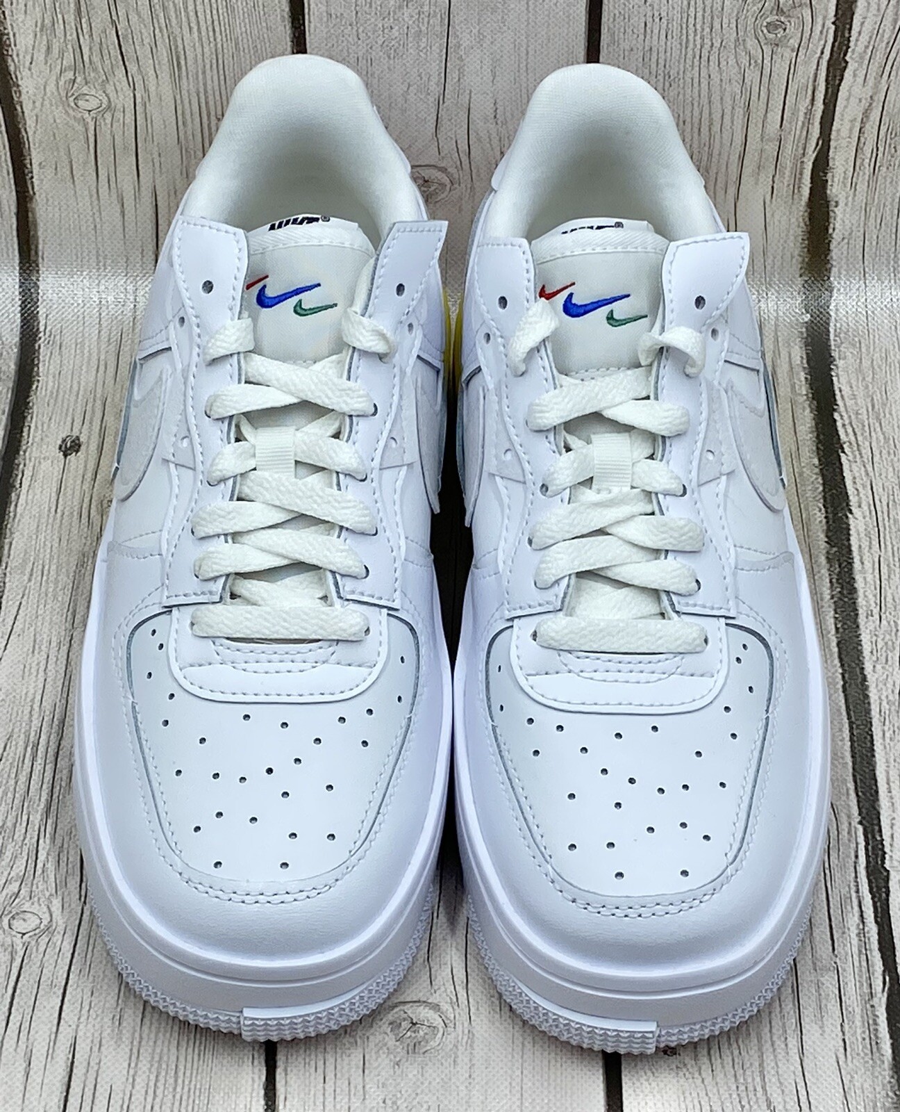 Nike Women’s Air Force Fontanka White Opti Yellow Size 8.5 DA7024‑101