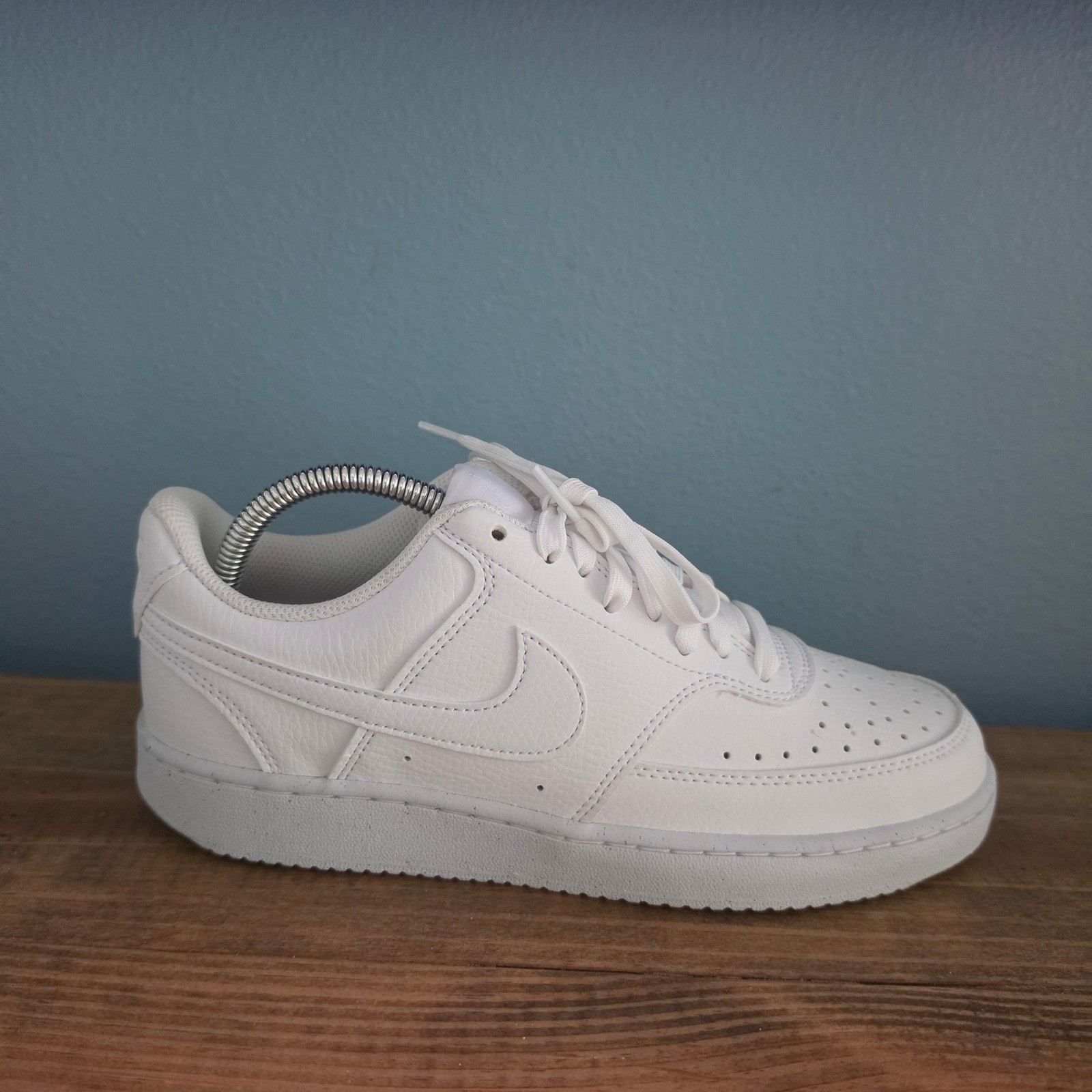 Nike Womens Court Vision Low Next Nature White Sneakers DH3158-100 Size 8.5