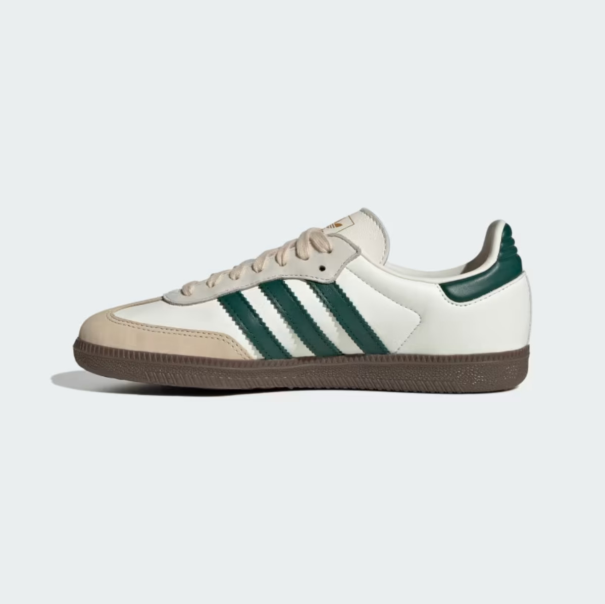 Adidas SAMBA Shoes Off White/Collegiate Green/Sand JR8843 – Women’s Size 10.5