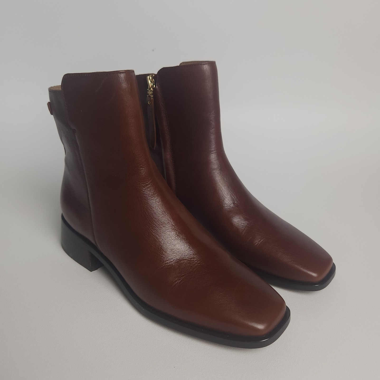 Sam Edelman Women’s Brandy Leather Thatcher Ankle Boot Size 7.5 M