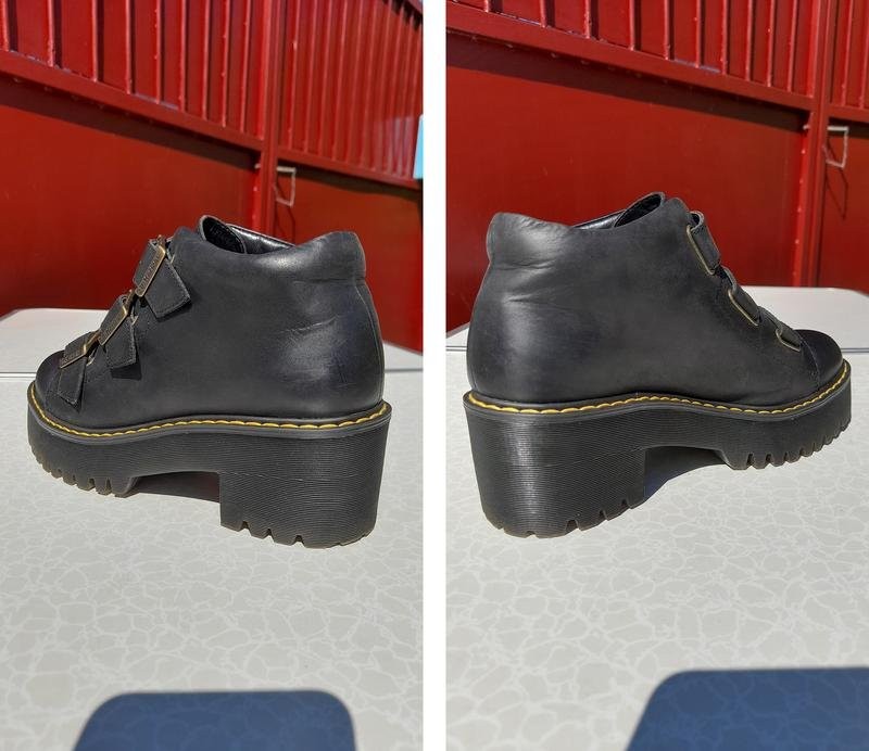 Women Dr Martens boots black leather 38 #3KWE