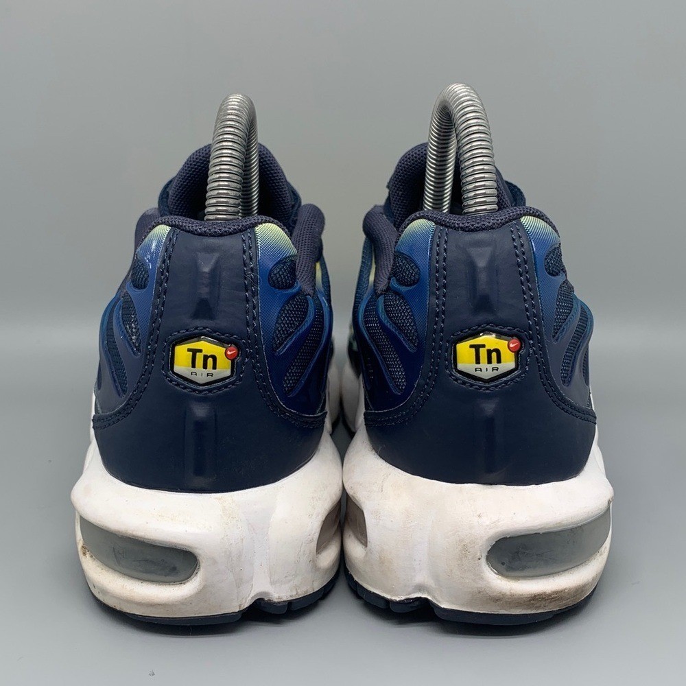 Nike Air Max Plus Obsidian Yellow Running Shoes 655020-420 Womens Sz 7.5