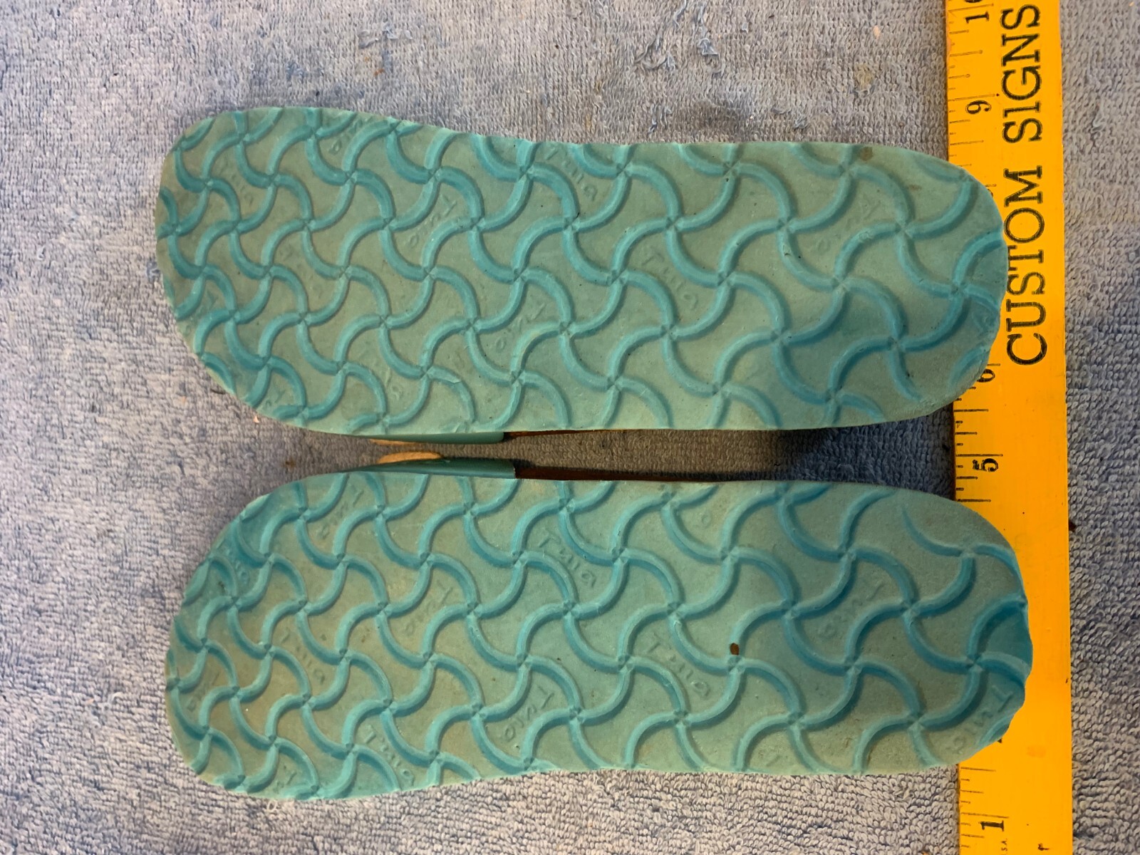 Tula By Birkenstock Madrid Slip On Sandals Slides Turquoise / Blue Size 39 us 8