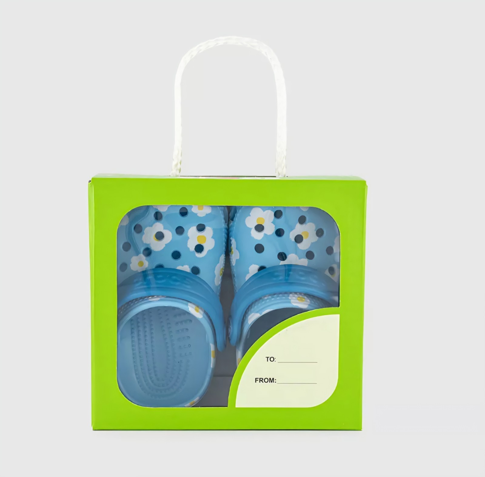 Crocs, Classic Clogs with Patterns and Graphics baby size 2