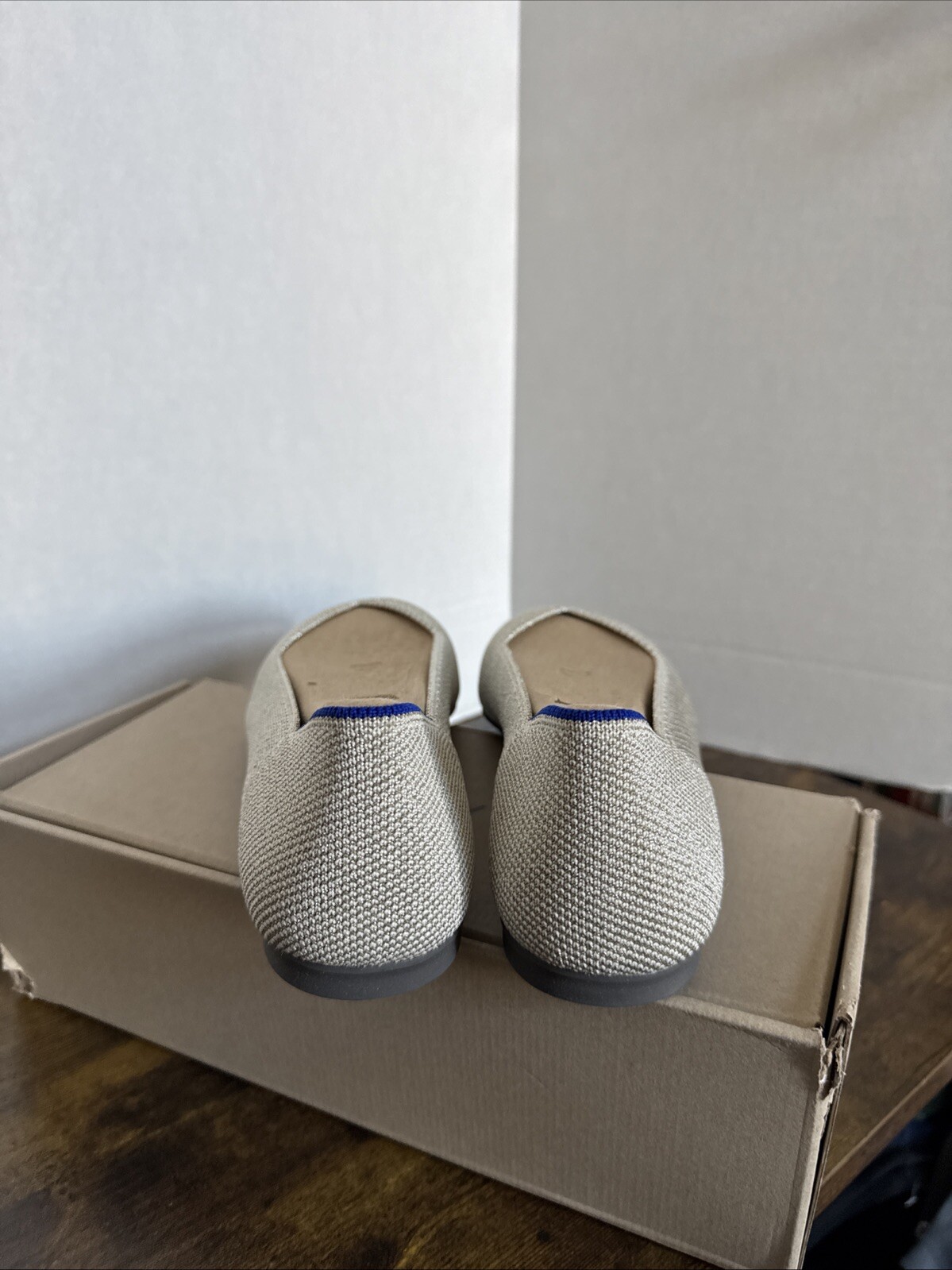 ROTHYS Rothy’s Women’s The Point II Flat Size 9.5 Diamond Twill MSRP $149 NEW