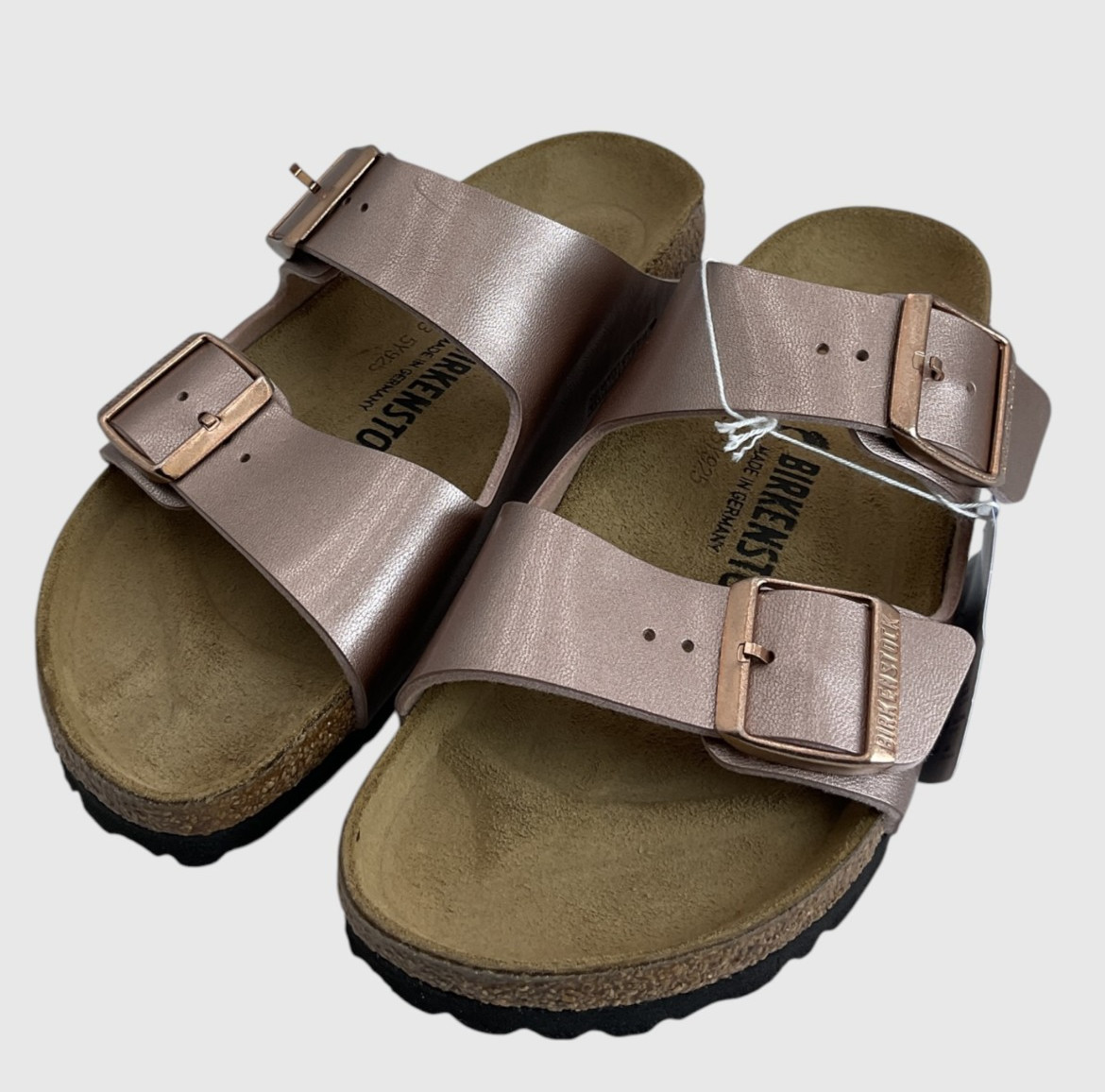 Birkenstock Arizona Women’s Size 7 US 38 EU Copper Sandals Narrow NIB