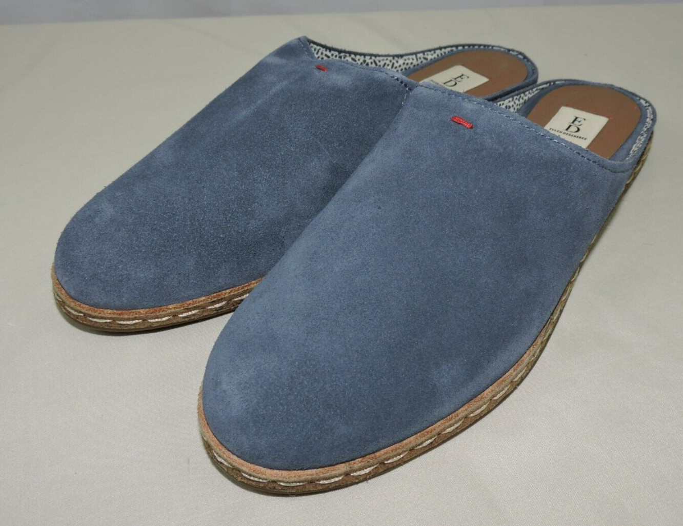 ED Ellen DeGeneres Women’s Noralee Steel Blue Slip-On Shoes Size 9.5 M US