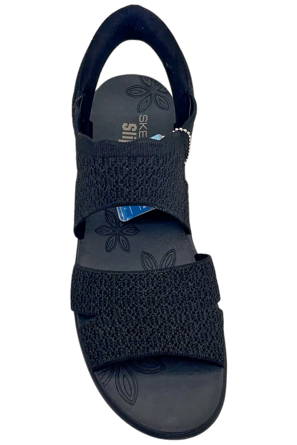 Skechers Women’s Slip ins Pier Lite Knit Wedges Adoration Black