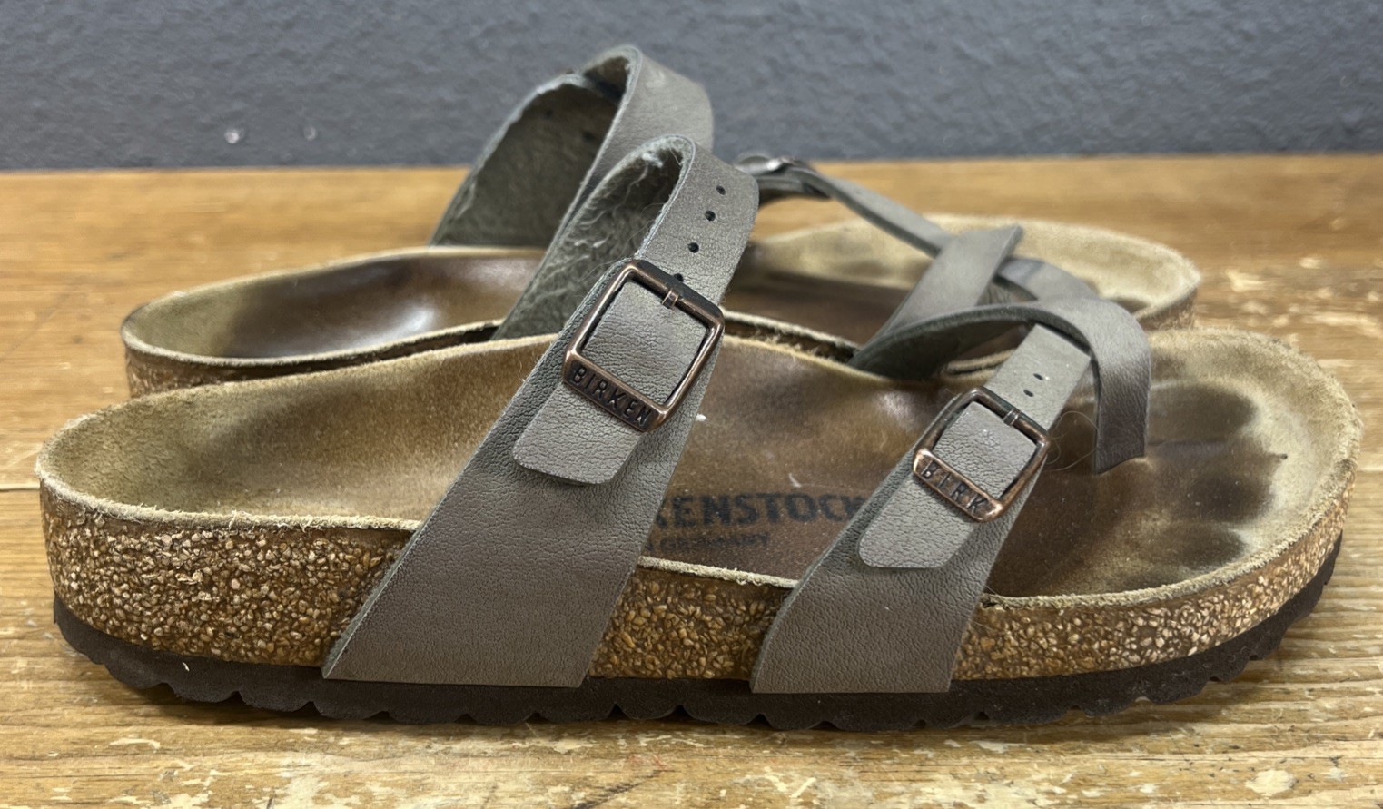 Birkenstock Mayari Toe Loop Sandals Size 38 (L7 M5) Summer Spring Fall