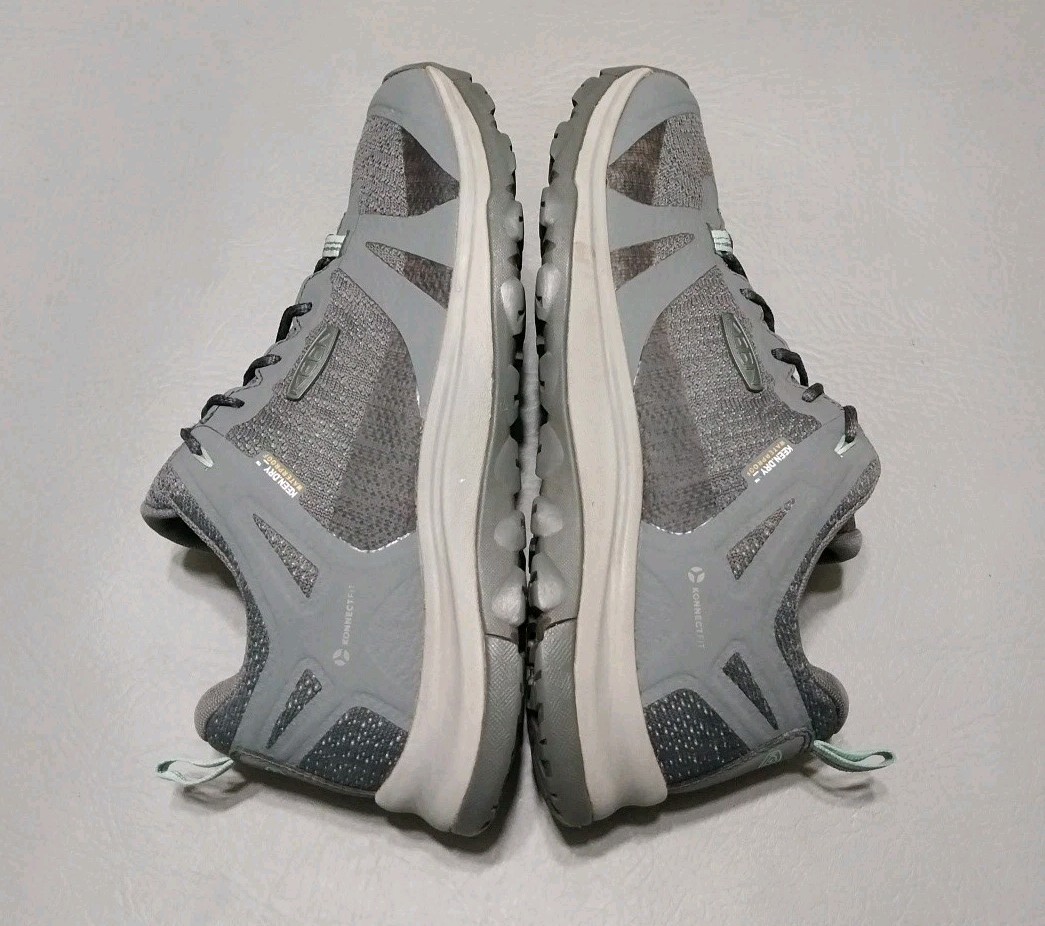 KEEN Terradora II Waterproof Hiking Shoes Women’s Size 9 Gray Lace-Up Sneakers