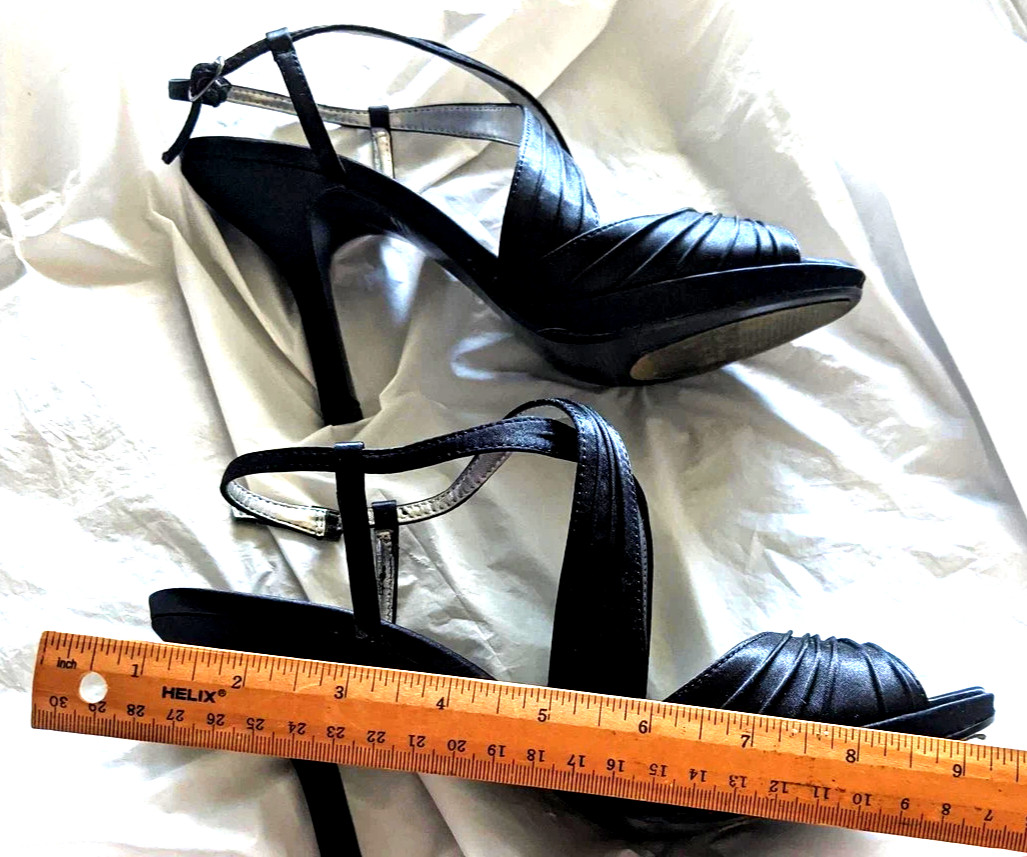 👠Lulu Townsend Shoes👡Womens Size 7 Strappy💃Heels Dress Sandals Elegant,Formal