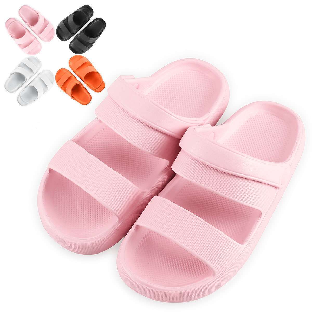 Ultra Soft Pillow Anti-Slip Sandals Slipper Feellike Cloud Home Outdoor Shoes