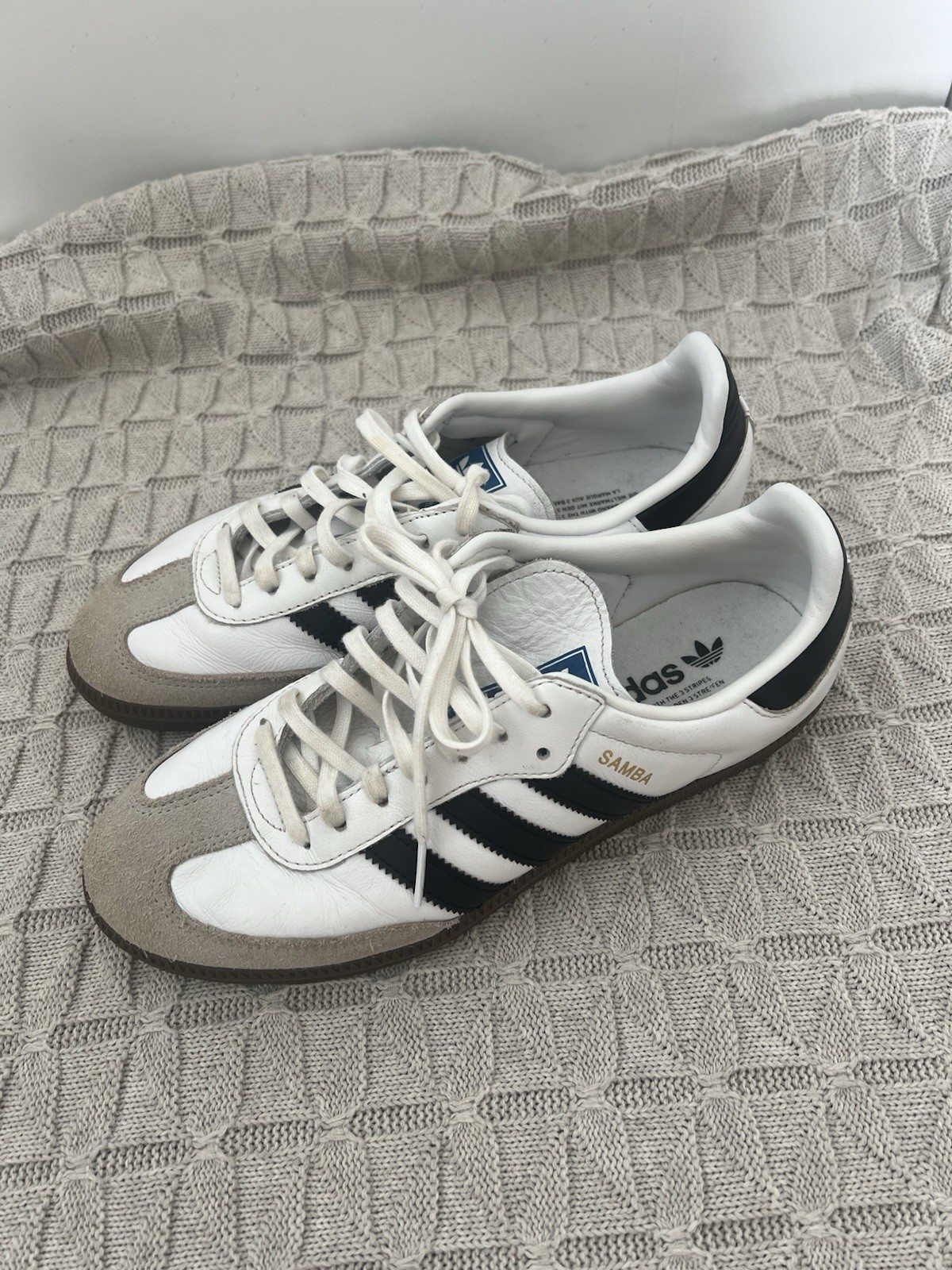 Adidas Samba OG Sneakers White Men’s 7 Women’s 8