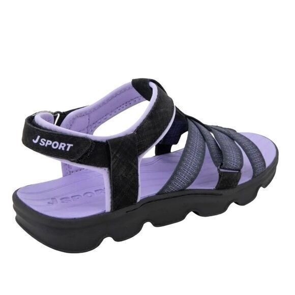 JSport by Jambu Kaia Ladies’ Strap Sandal Black Size 9 New in Box!
