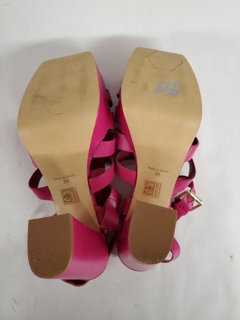 Carlos By Carlos Santana Women’s Hot Pink Heels Size 39