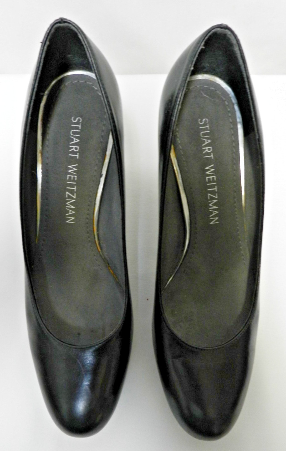 Stuart Weitzman Size 7 Leather classic heels pumps Women black versatile