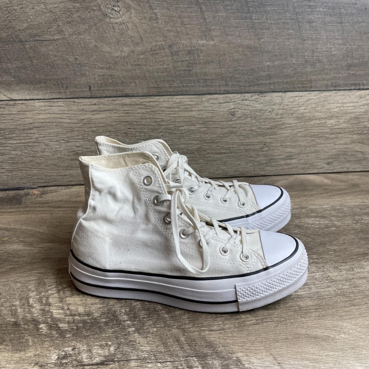 Converse Chuck Taylor All Star Hi Platform 560846C Womens 8 Athletic Shoes White